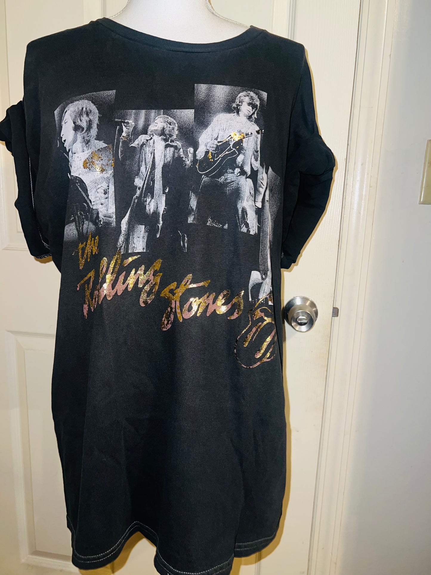 The Rolling Stones Oversized Distressed Tee