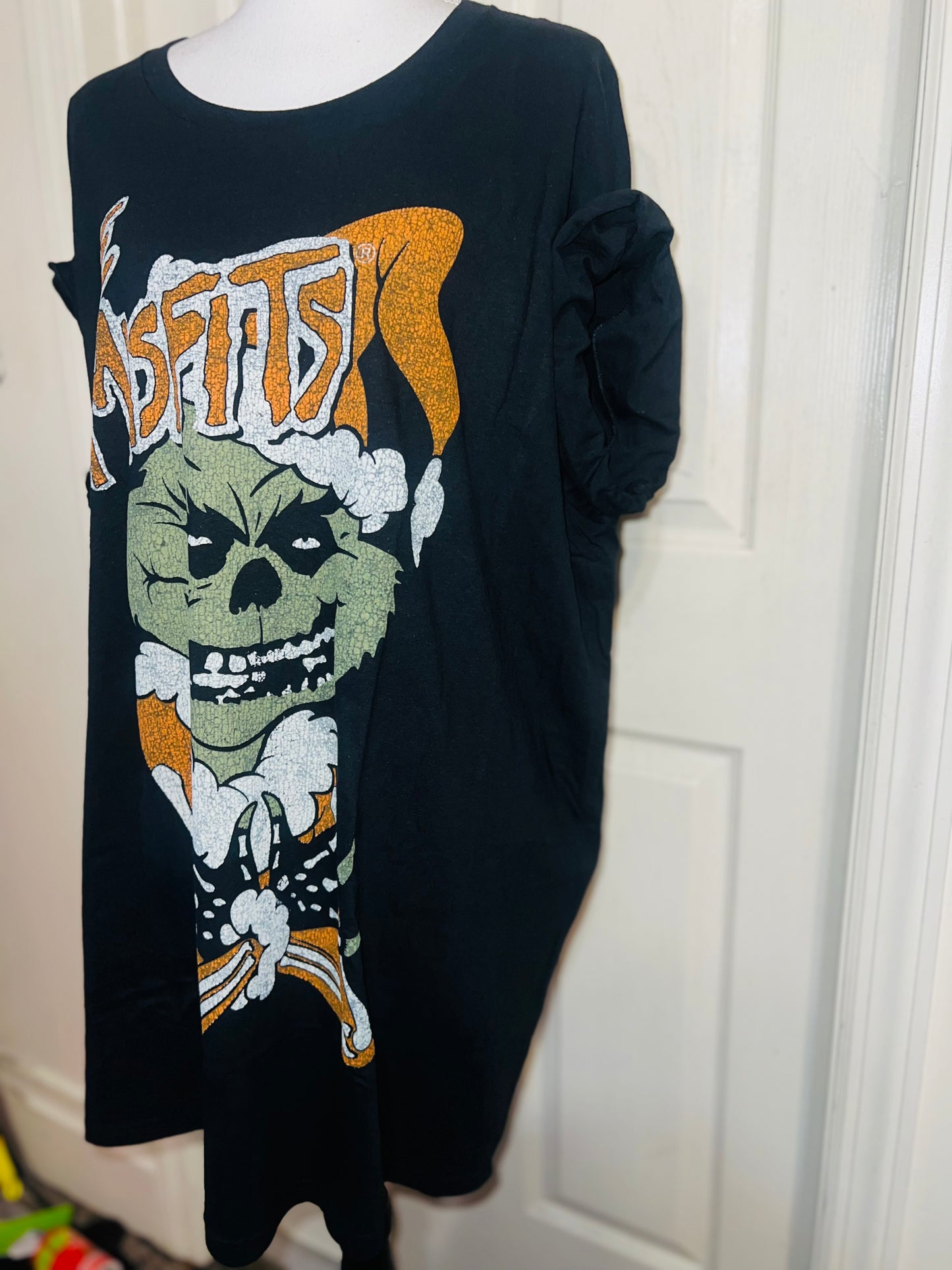 The Misfits Holiday Oversized Distressed Tee