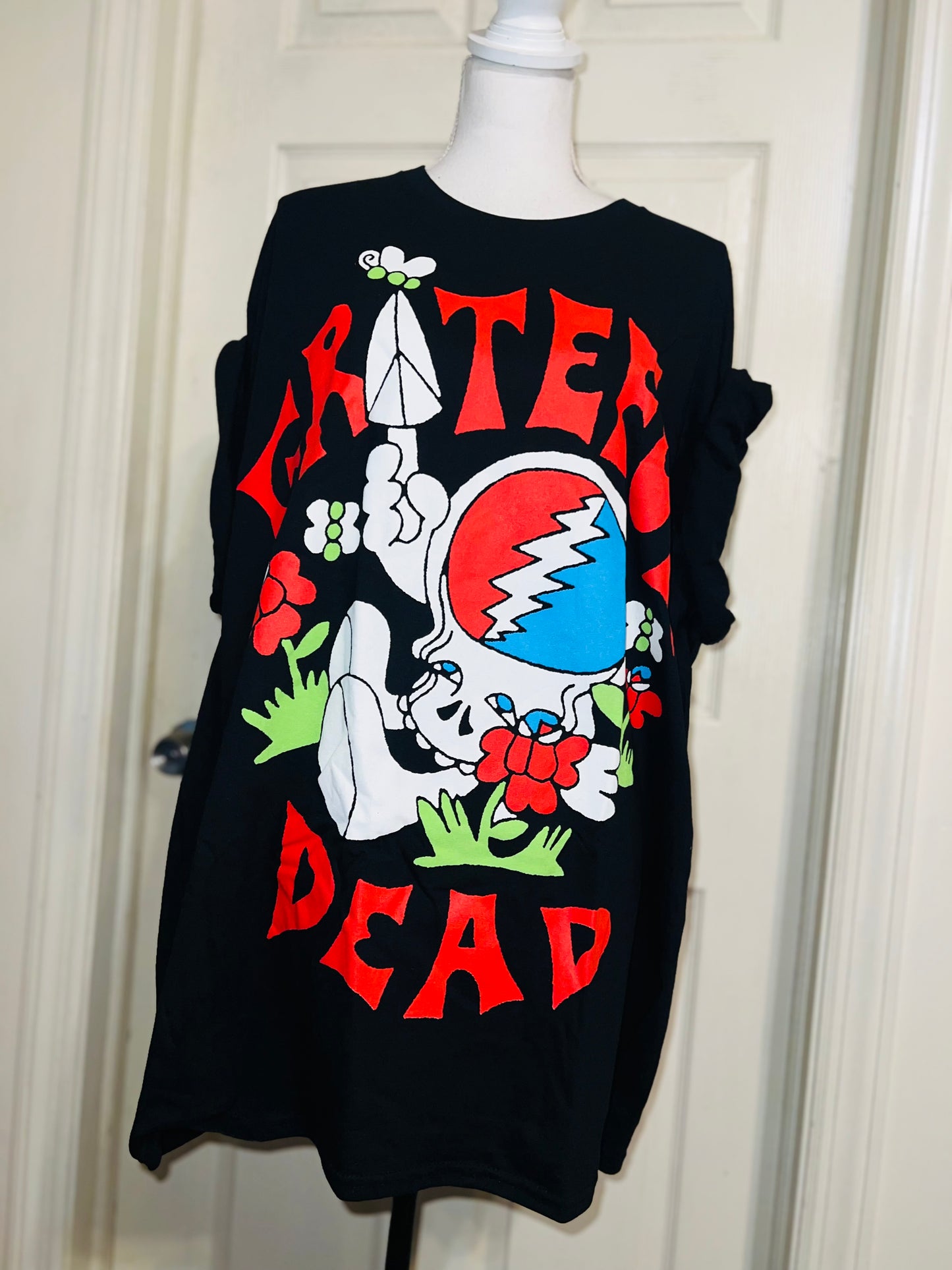 Grateful Dead Oversized Distressed Tee