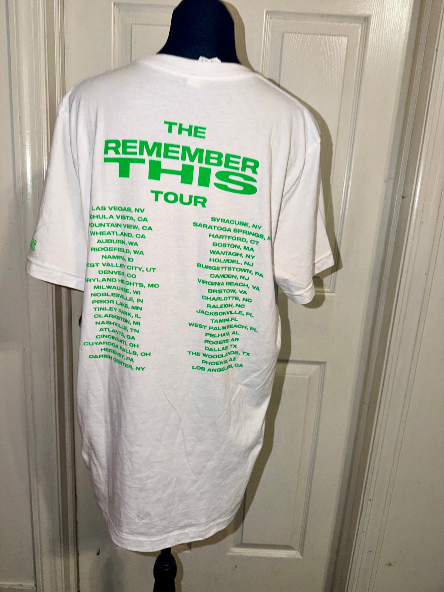 Jonas Brothers Double Sided Oversized Tee