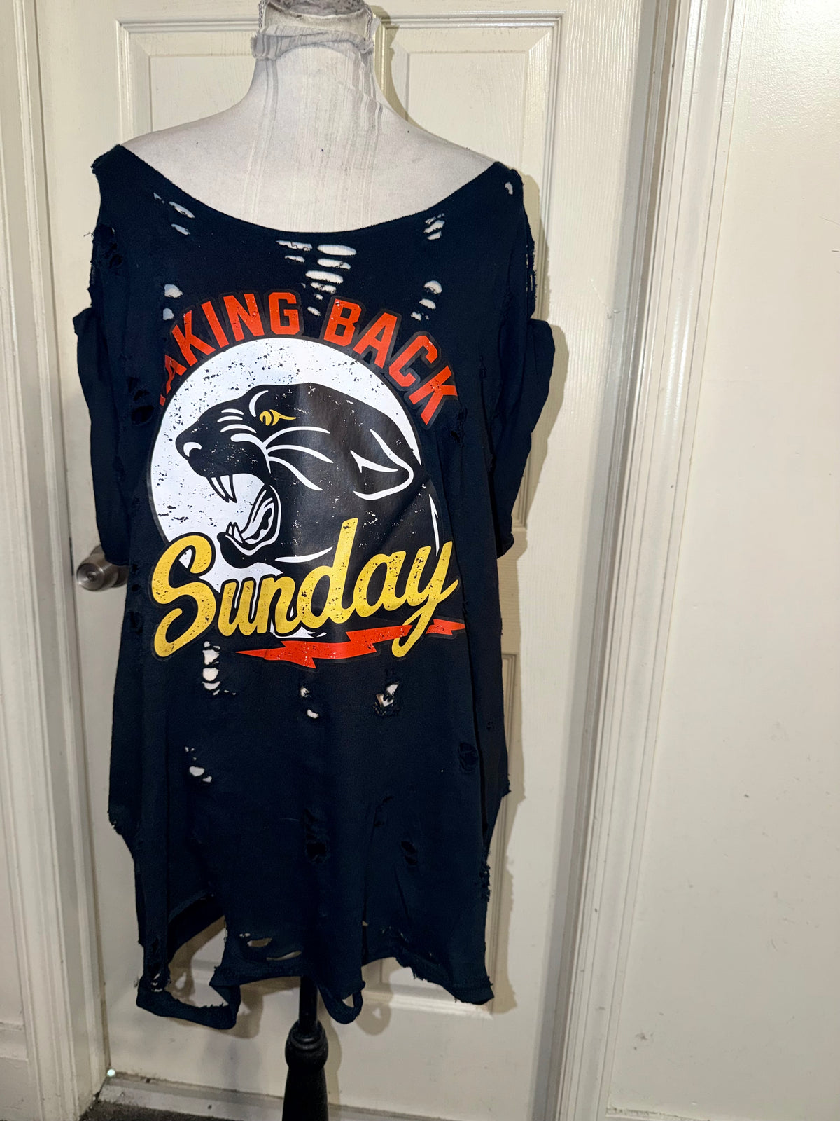 Taking Back Sunday Oversized Distressed Tee