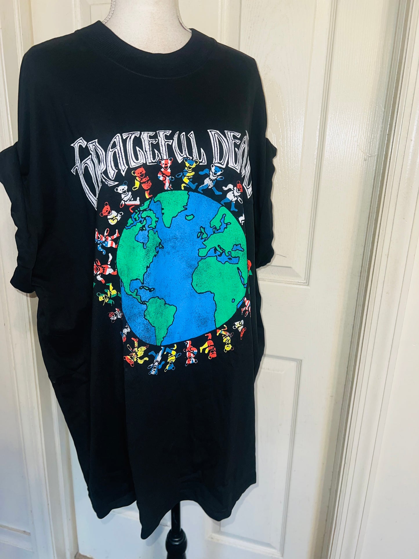 Grateful Dead Oversized Distressed Tee