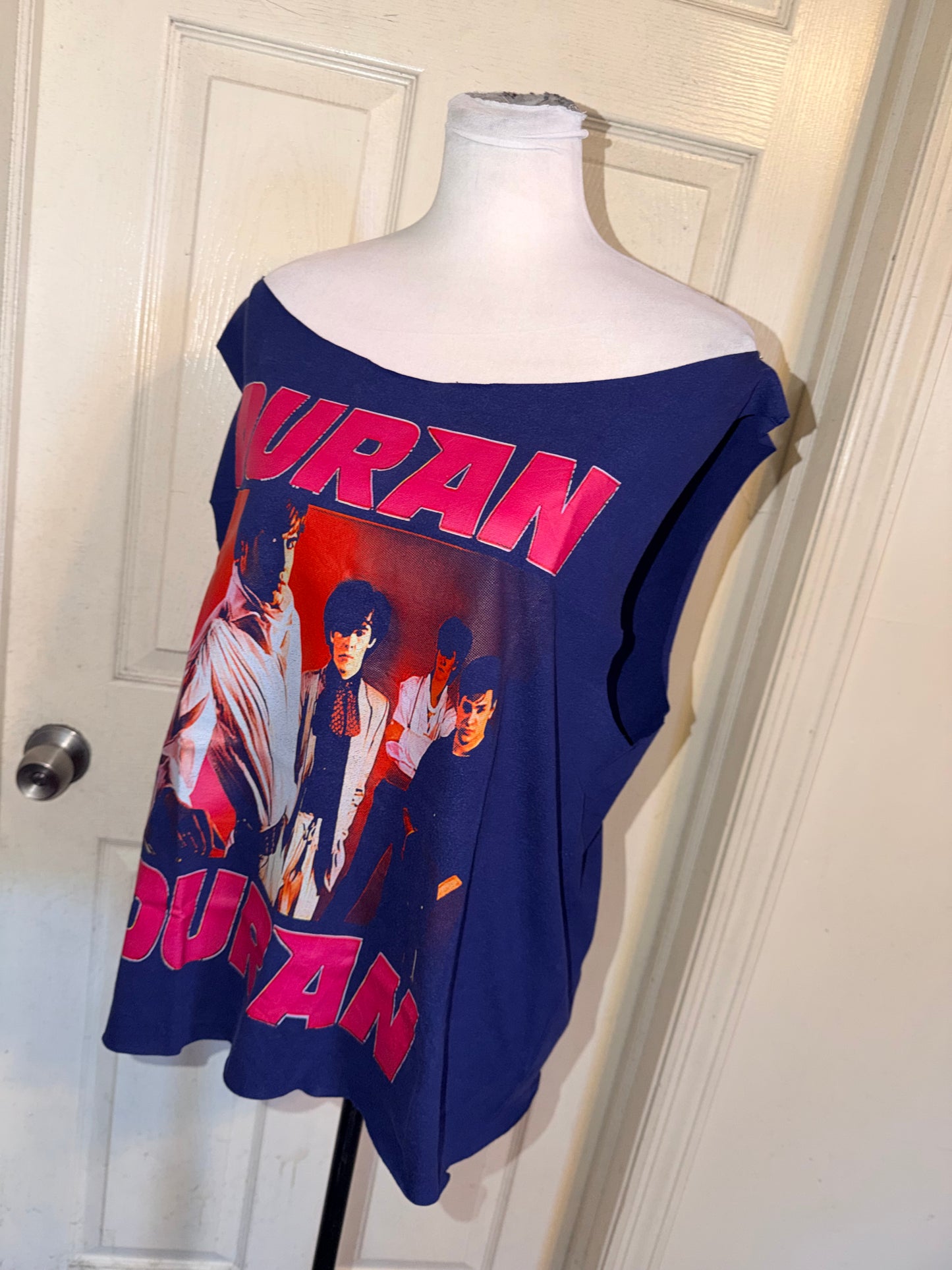 Duran Duran Oversized Distressed Tank