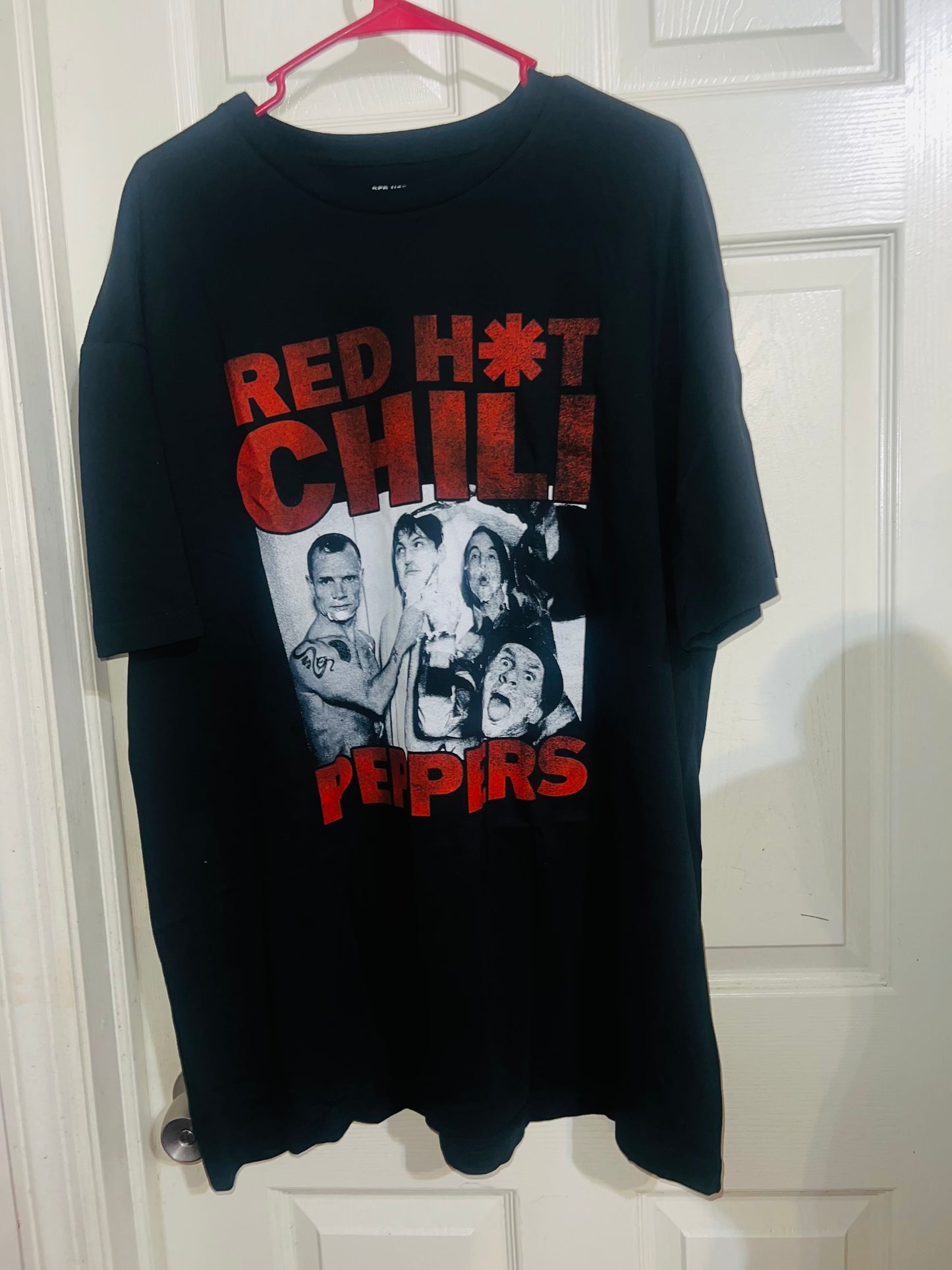 Red Hot Chili Peppers Oversized Distressed Tee