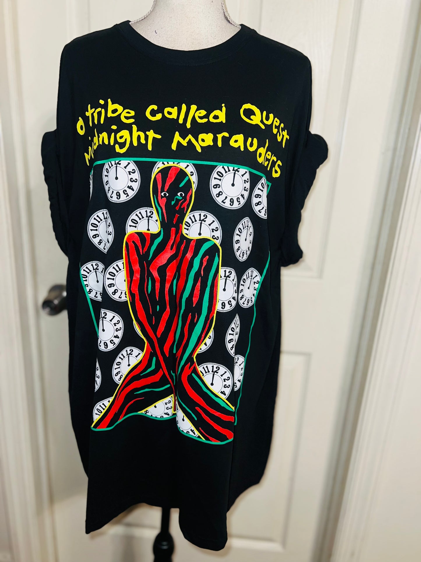 A Tribe Called Quest Oversized Distressed Tee