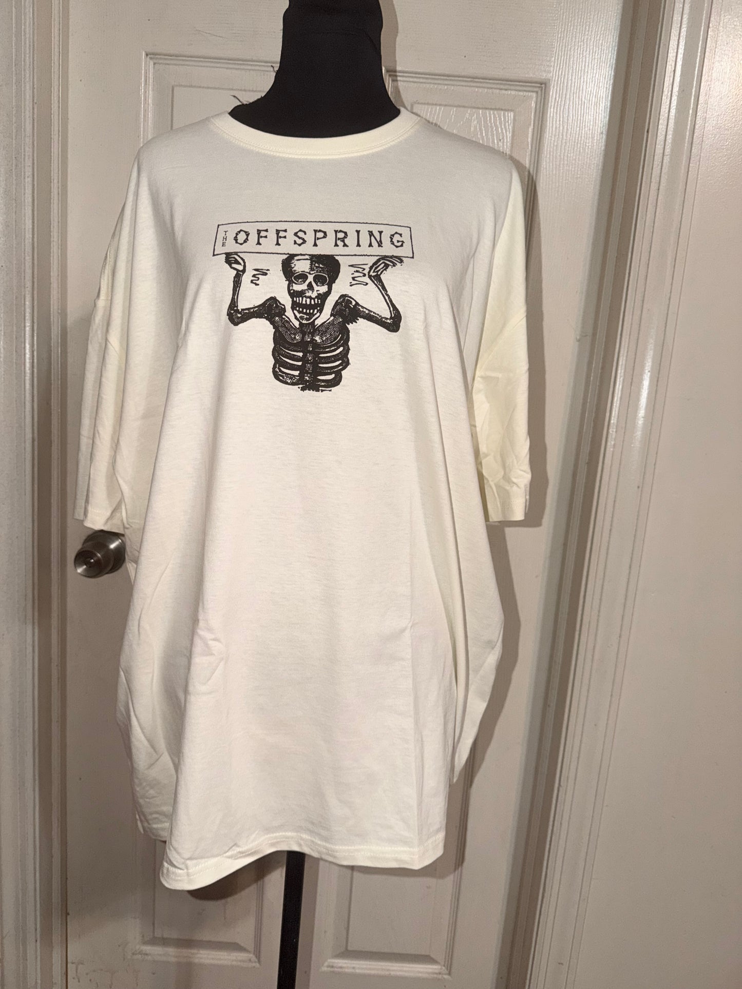 The Offspring Double Sided Oversized Distressed Tee