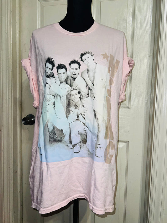 NSYNC Oversized Distressed Tee