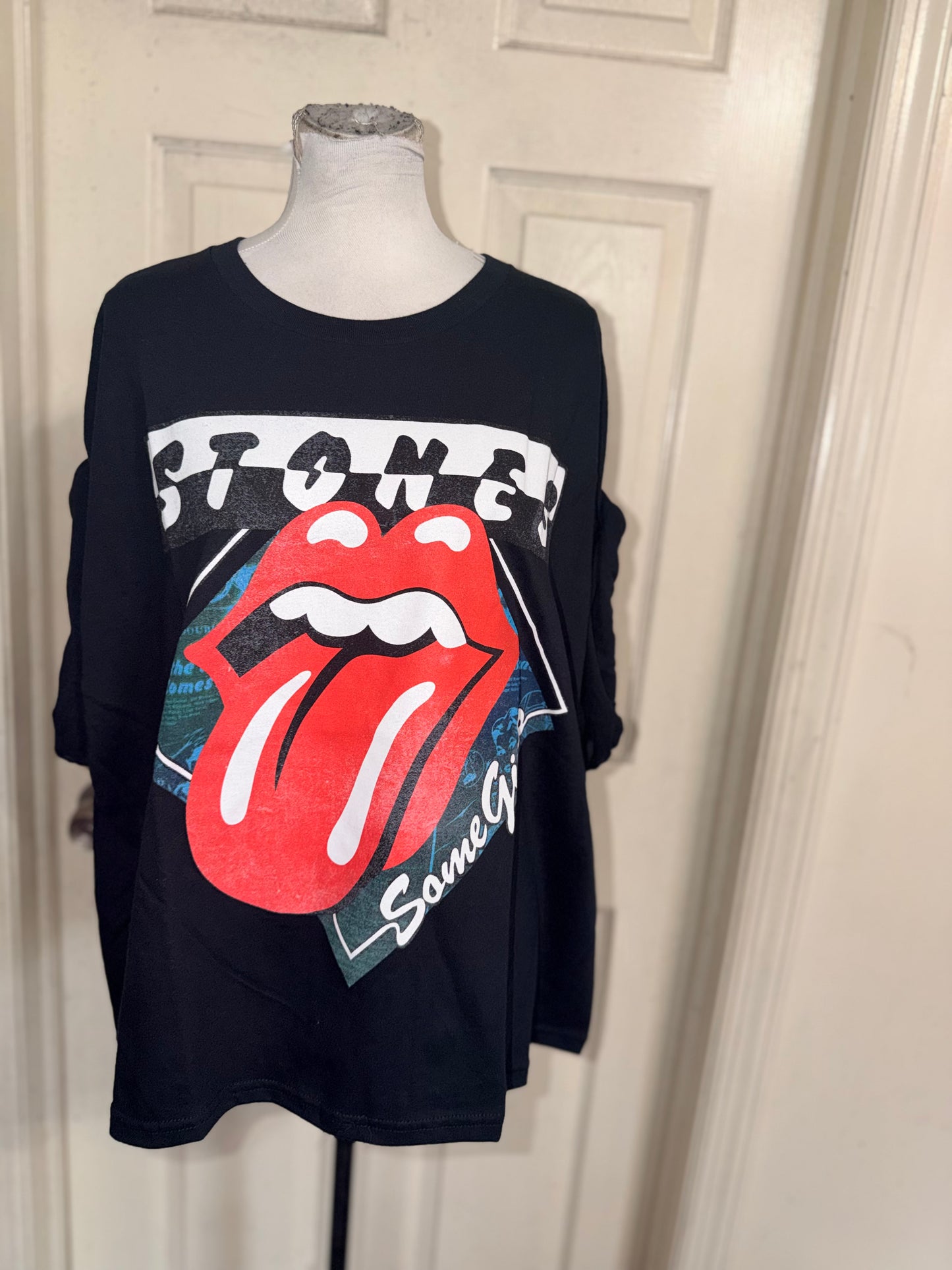 The Rolling Stones Oversized Distressed Tee