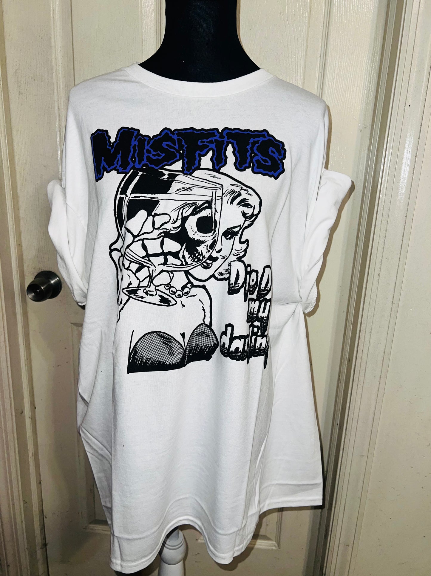 Misfits Oversized Distressed Tee