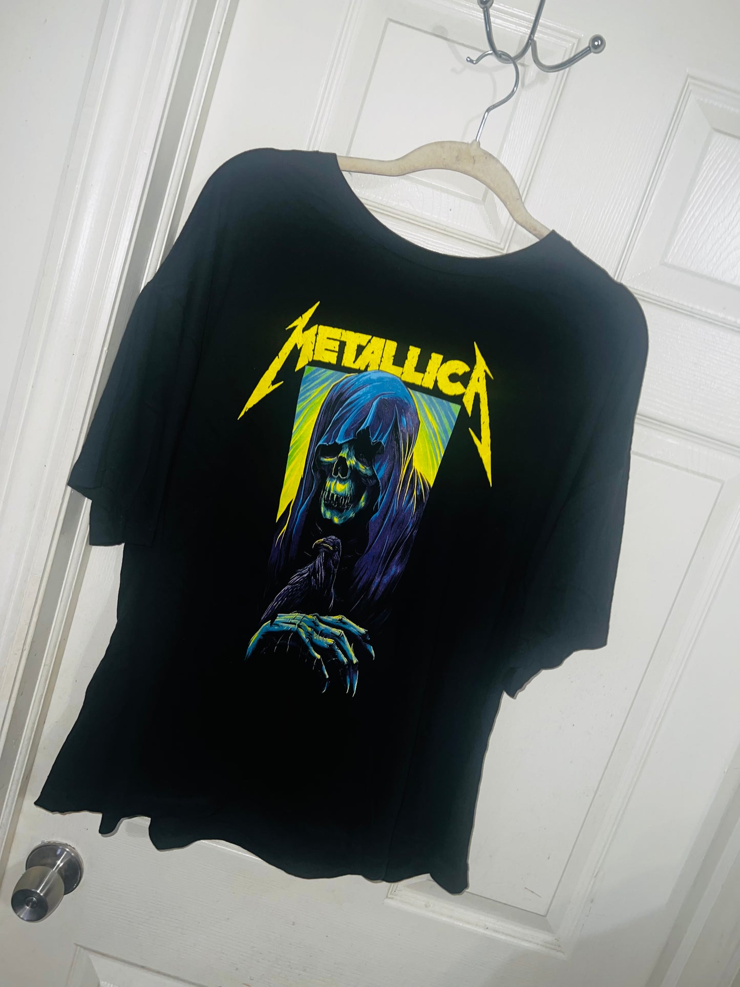 Metallica Oversized Distressed Tee