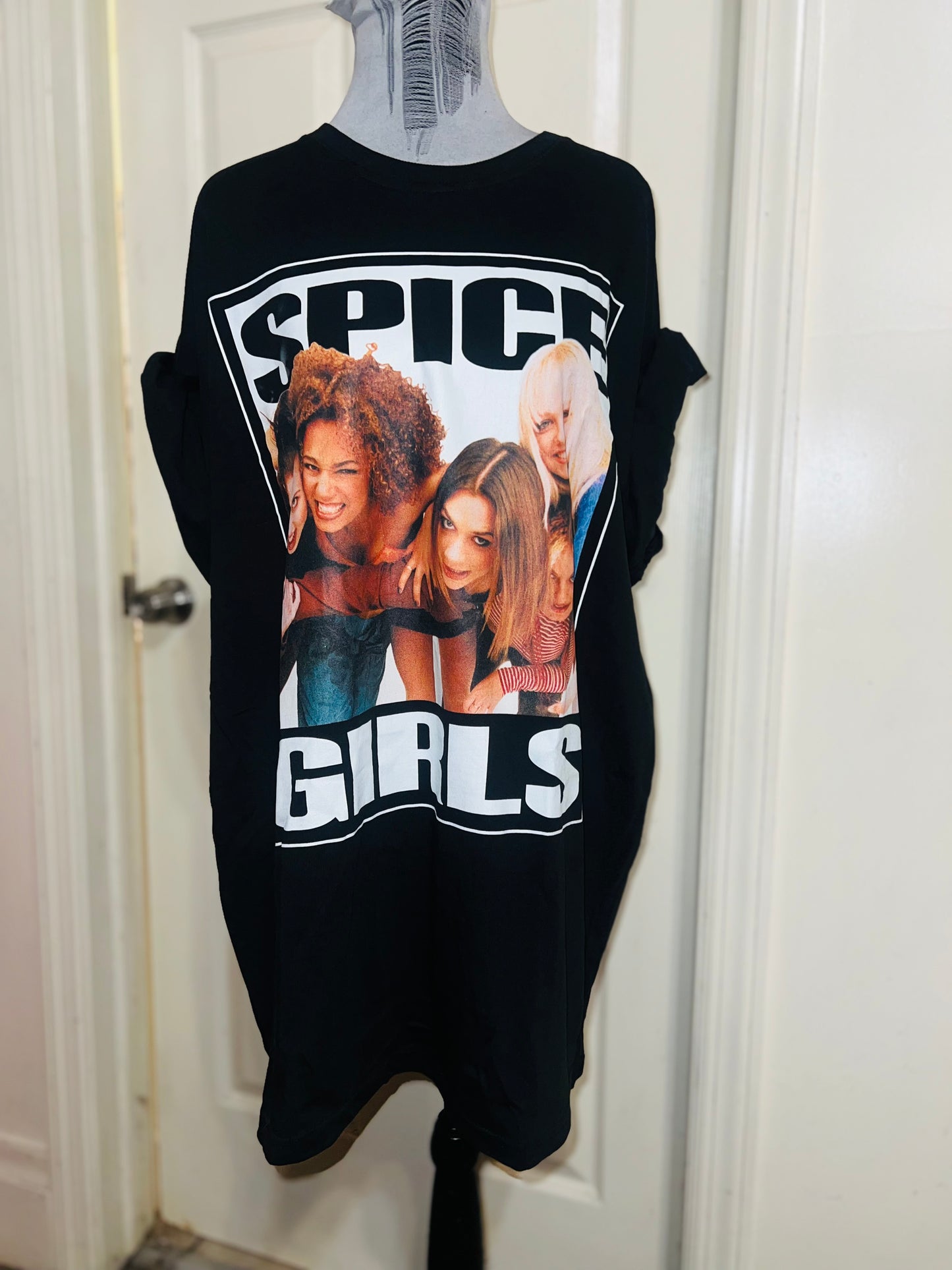 The Spice Girls Oversized Distressed Tee