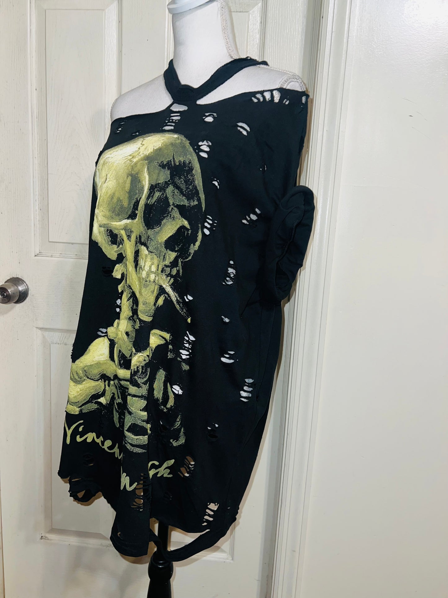 Vincent Van Gogh Oversized Distresed Tee (read description)