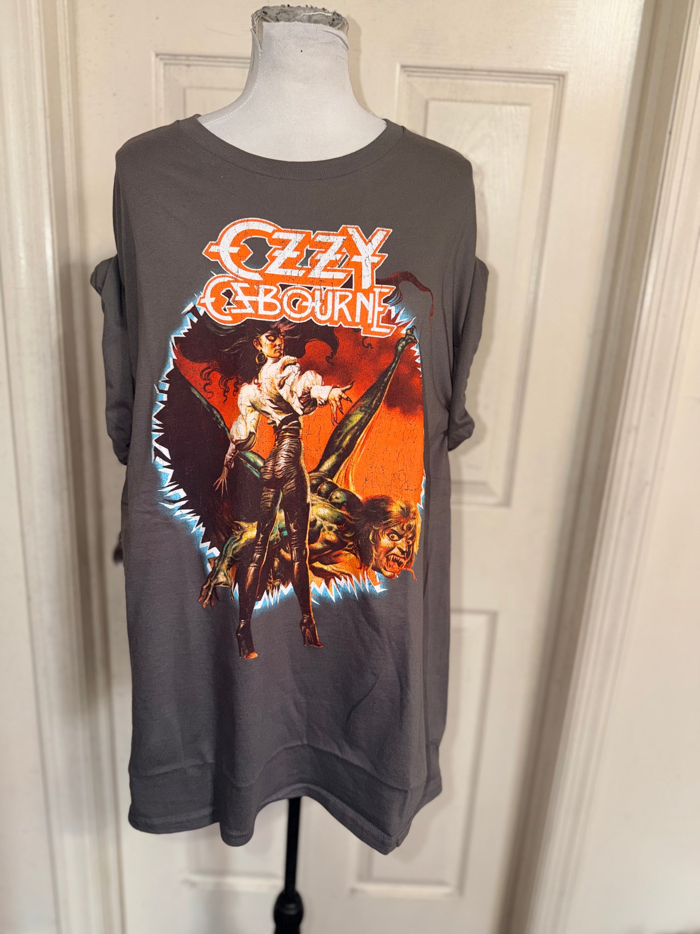 Ozzy Osbourne Oversized Distressed Tee