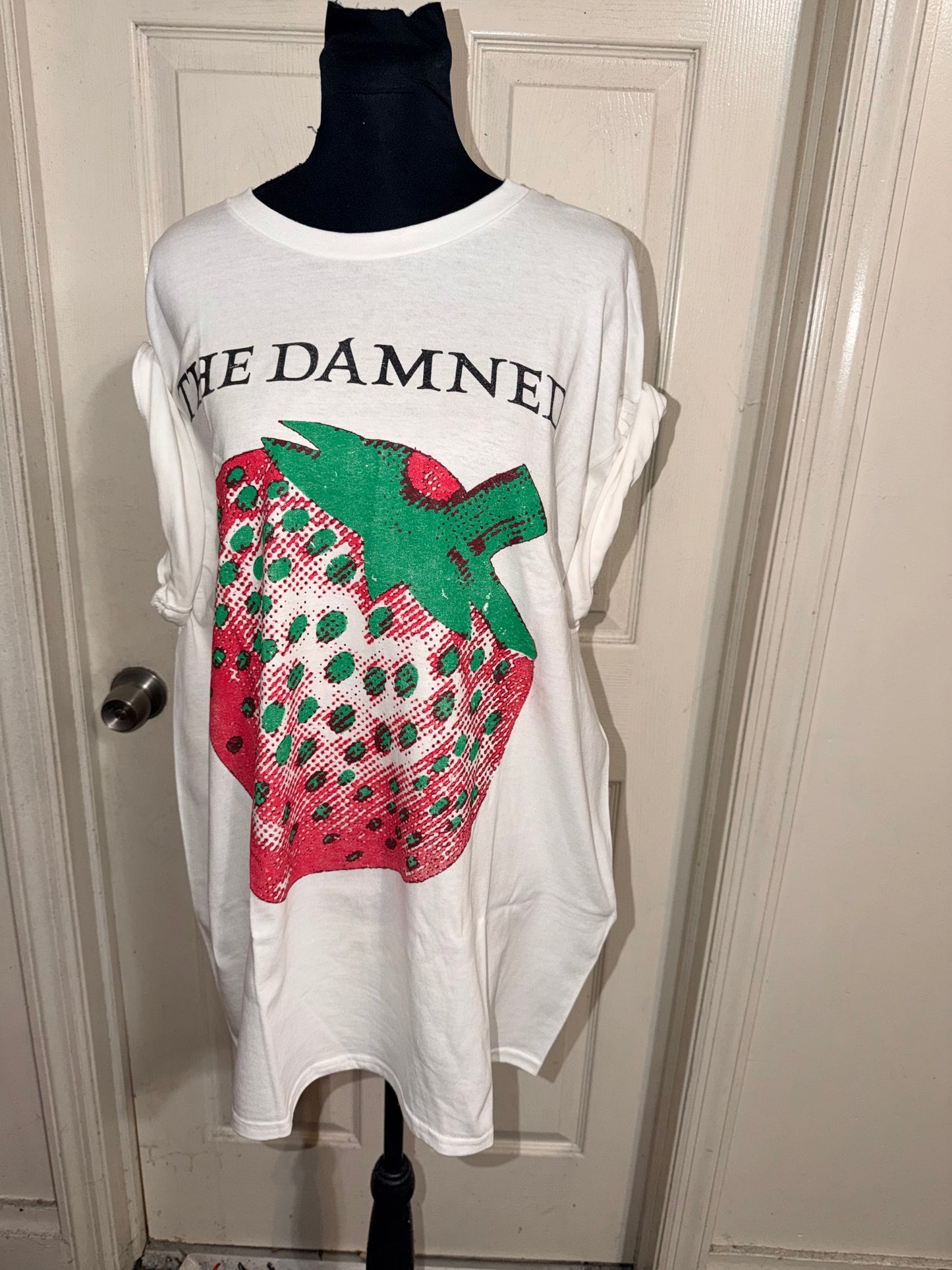 The Damned Oversized Distressed Tee
