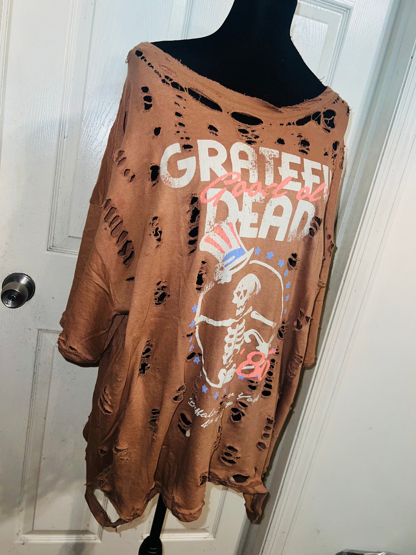 Grateful Dead Oversized Distressed Tee (As Is)