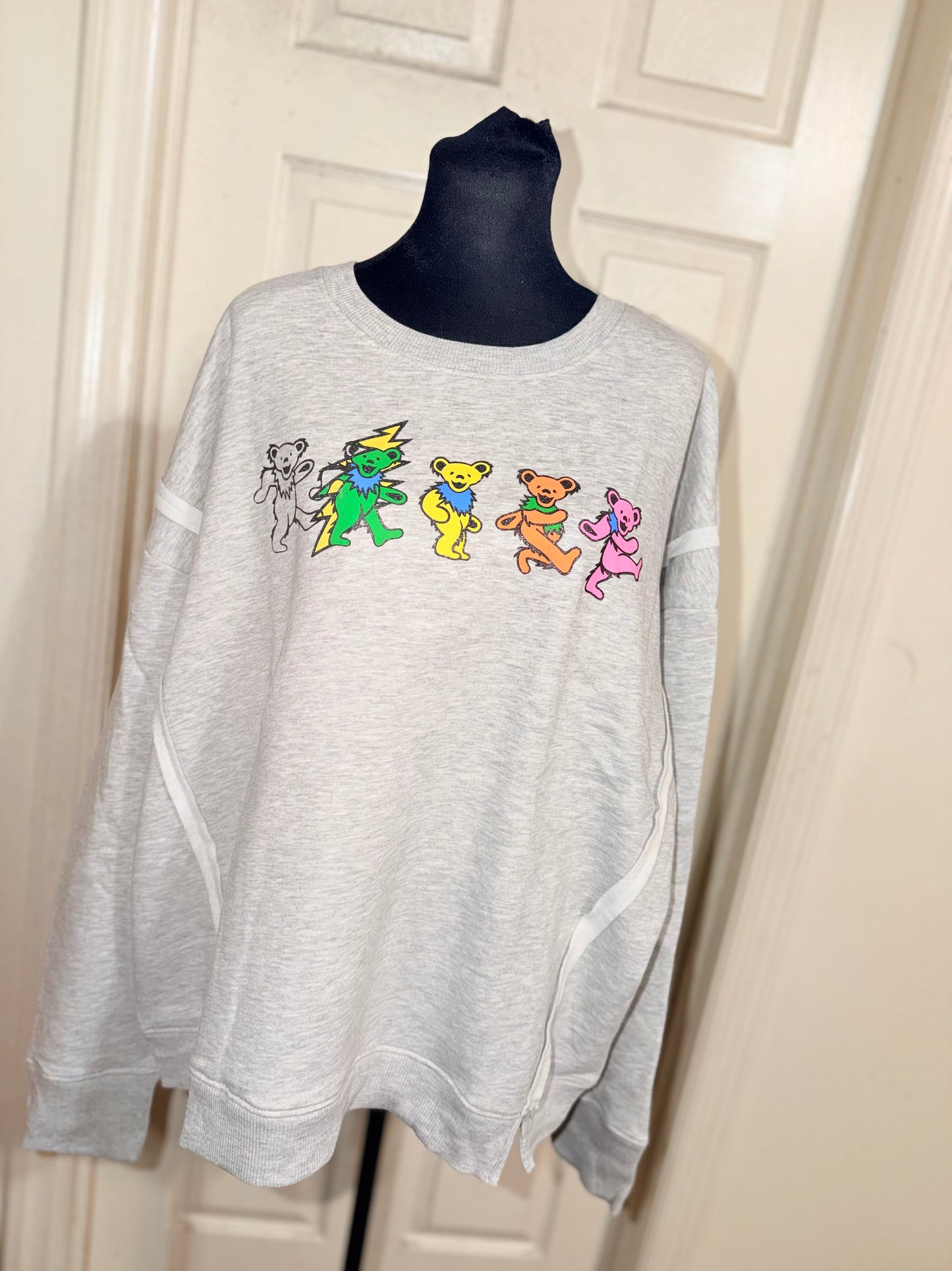 Grateful Dead Oversized Distressed Tee