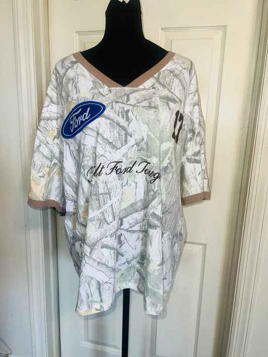 Ford Oversized Distressed Jersey Tee