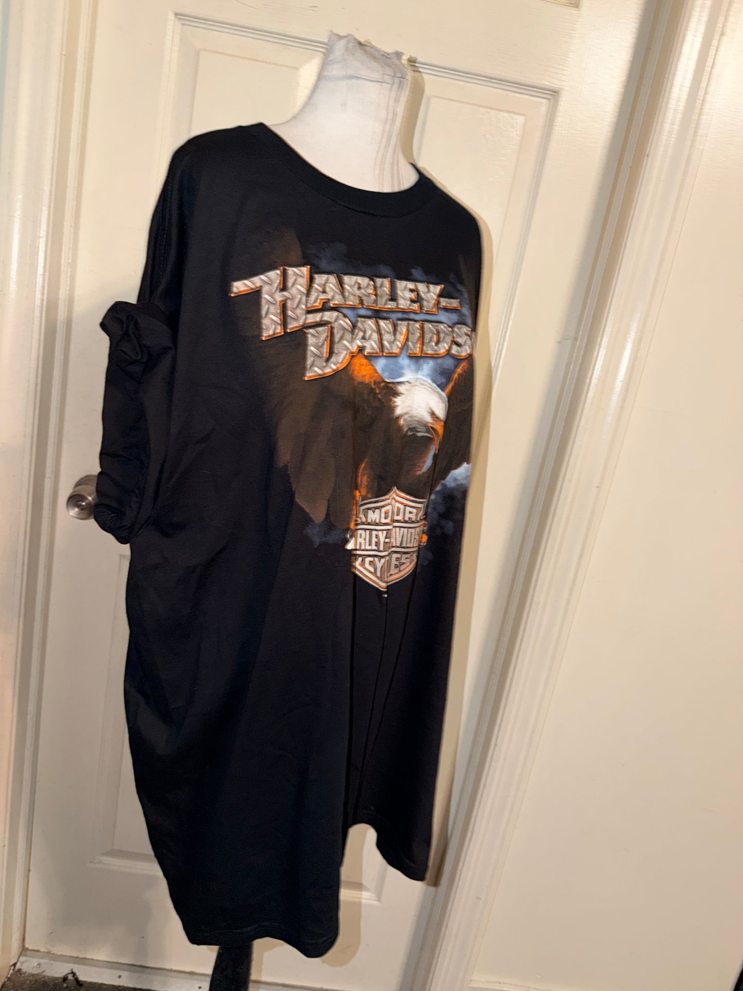 Harley Davidson Vintage Double Sided Oversized Tee