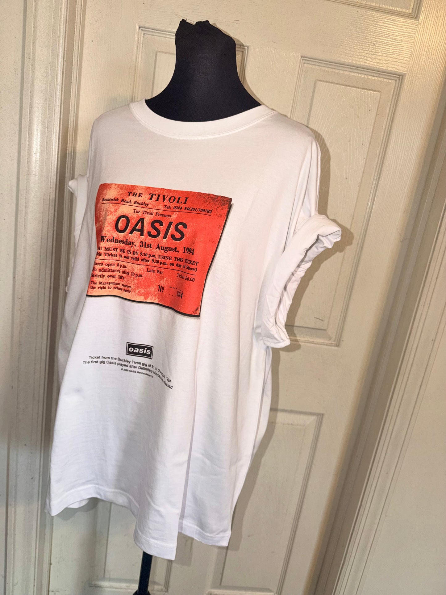 Oasis Oversized Distressed Tee
