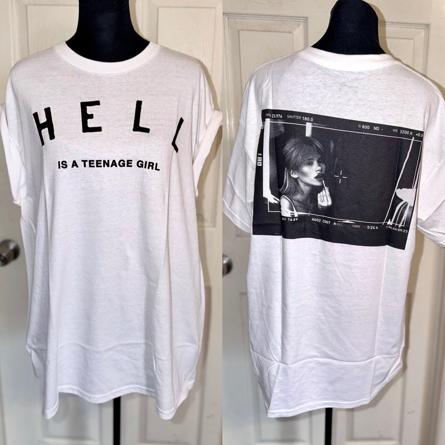 Nessa Barrett Double Sided Tee