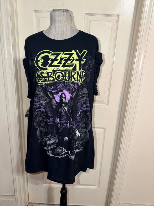 Ozzy Osbourne Oversized Distressed Tee