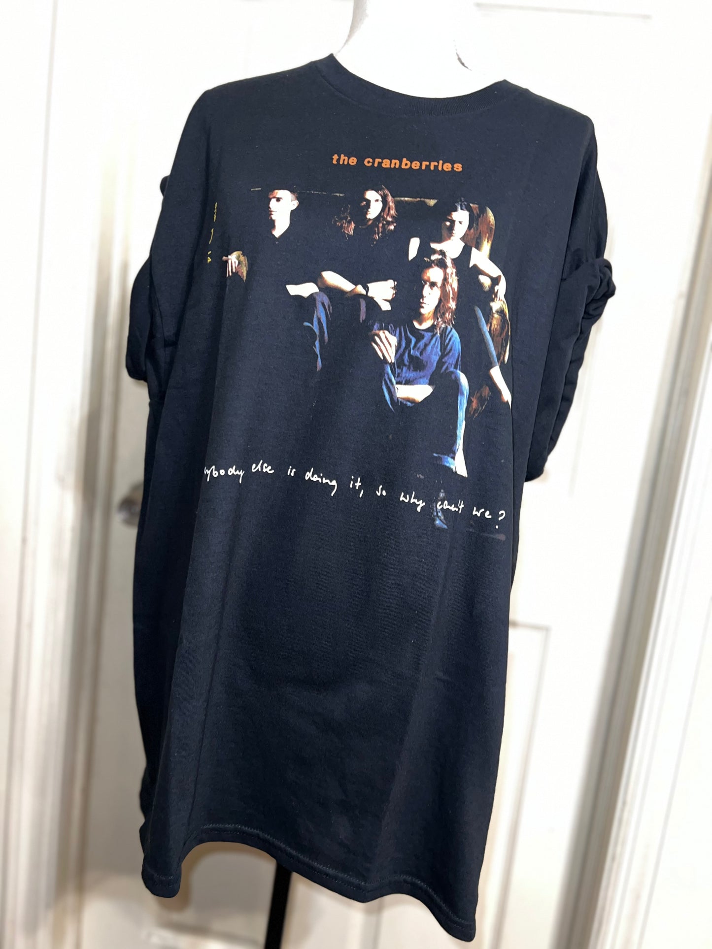 The Cranberries Oversized Distressed Tee