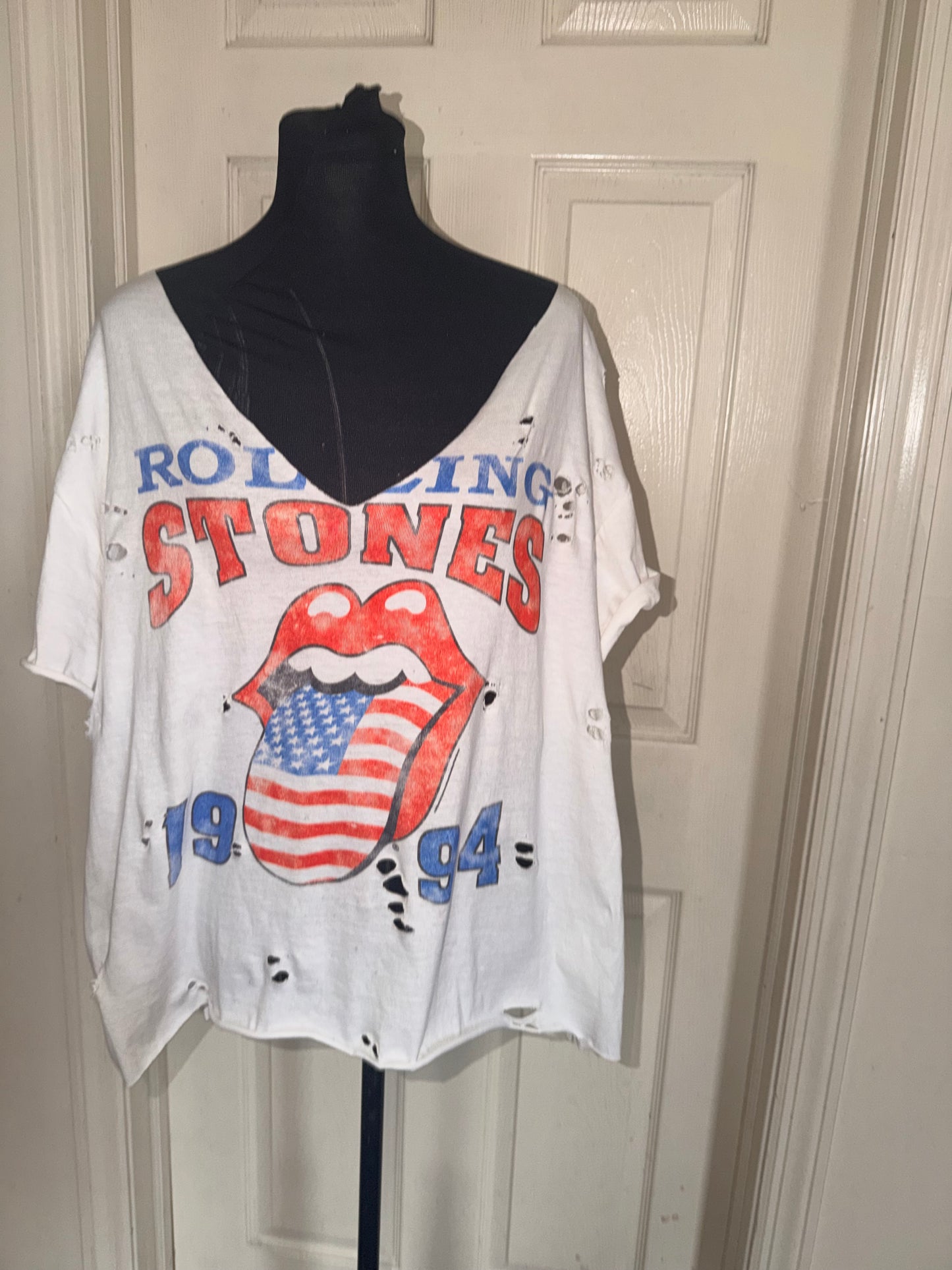 The Rolling Stones Open Back Bow Tee (as is)