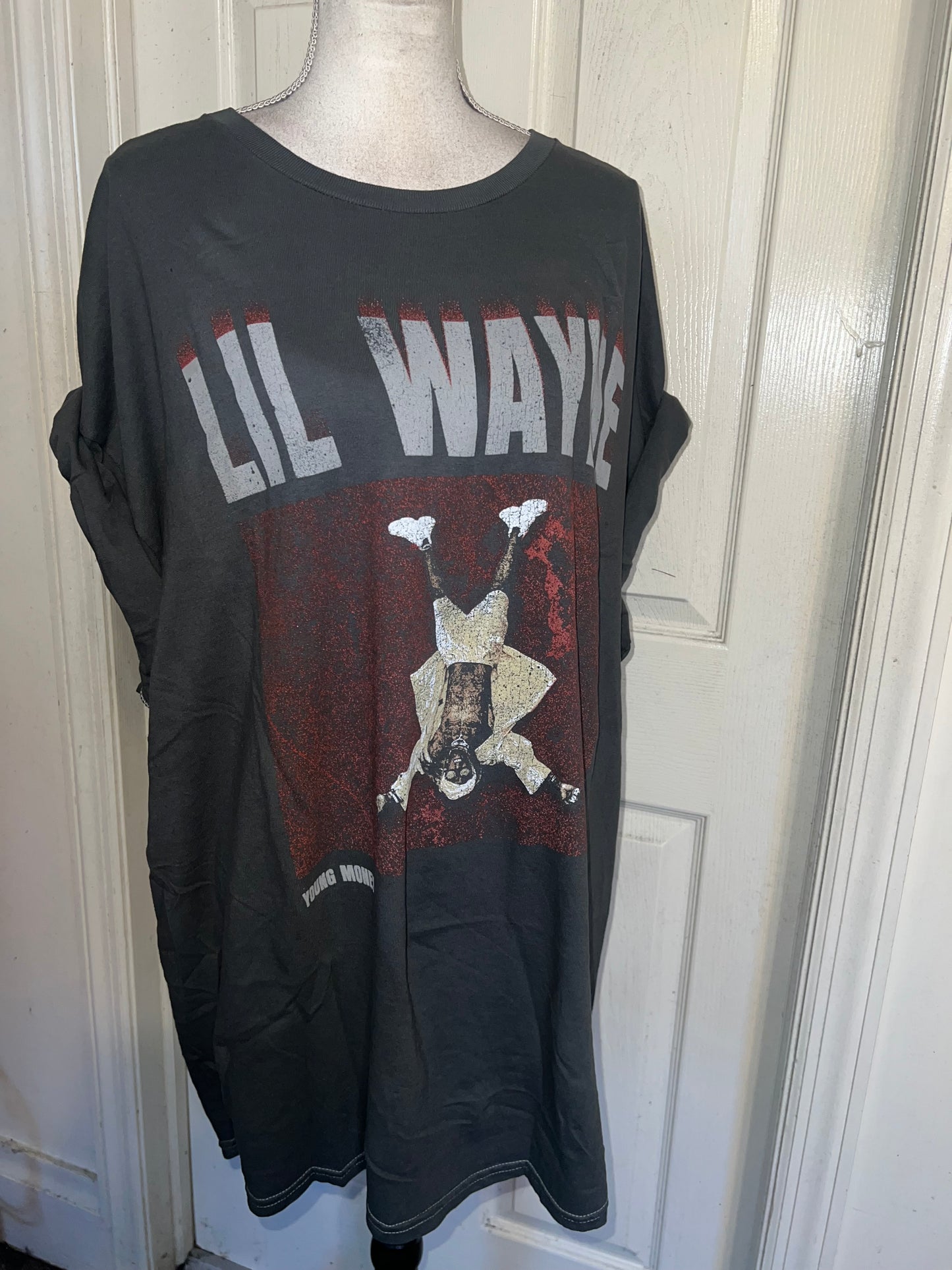 Lil Wayne Oversized Distressed Tee