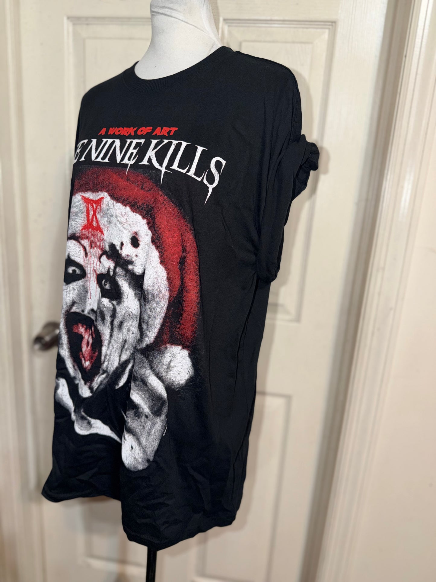 Ice Nine Kills Oversized Distressed Tee