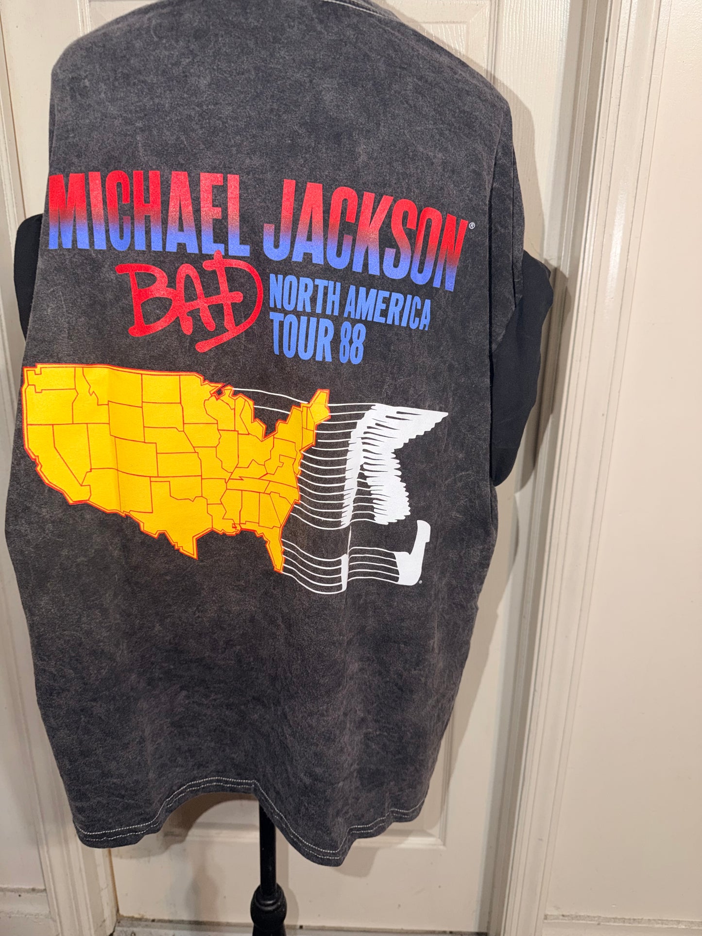 Michael Jackson Double Sided Oversized Tee