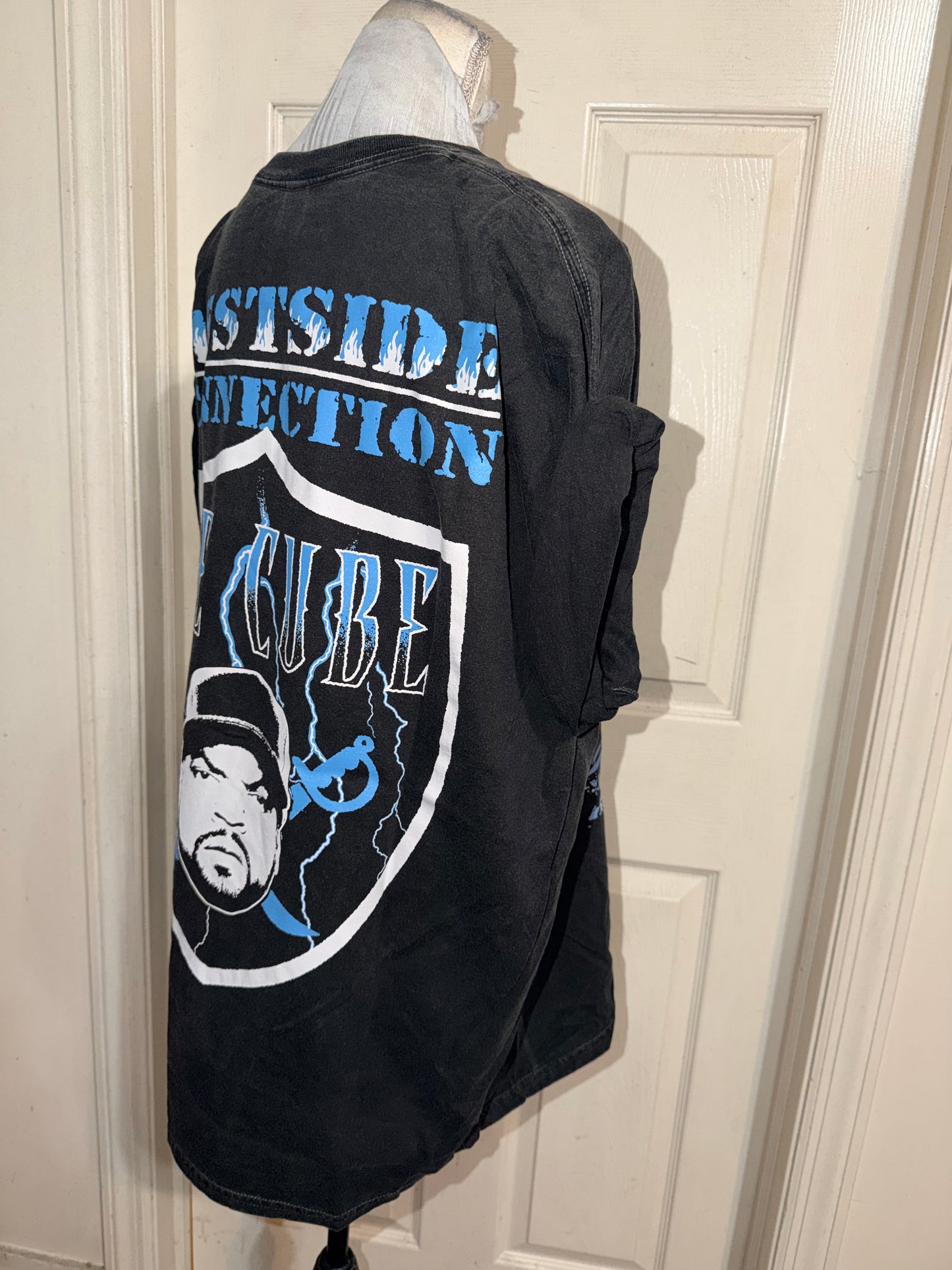 Ice Cube Double Sided Oversized Distressed Tee