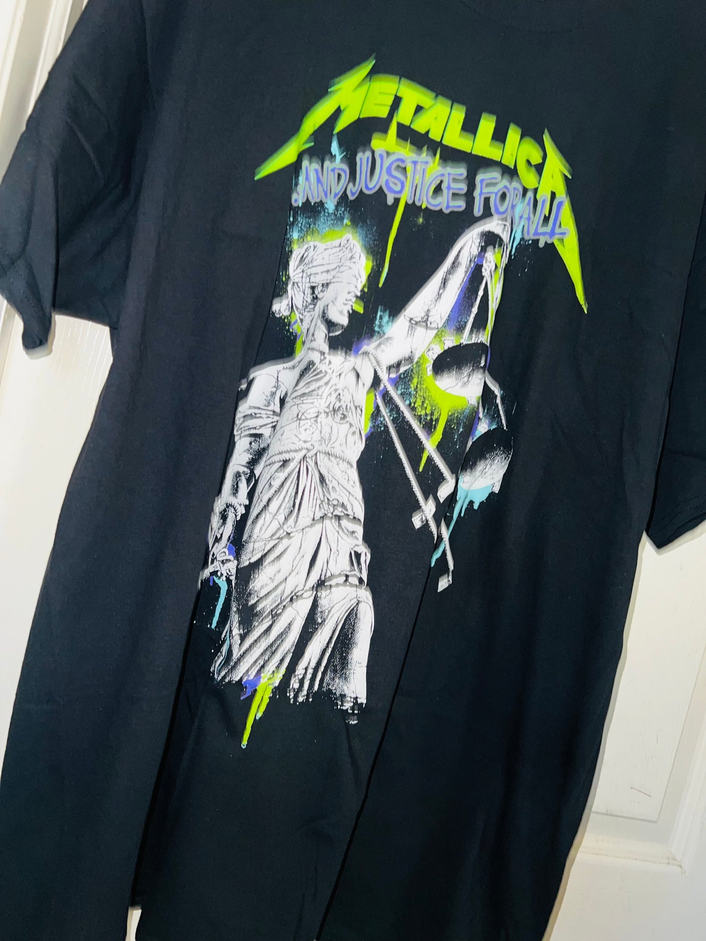 Metallica Justice Oversized Tee