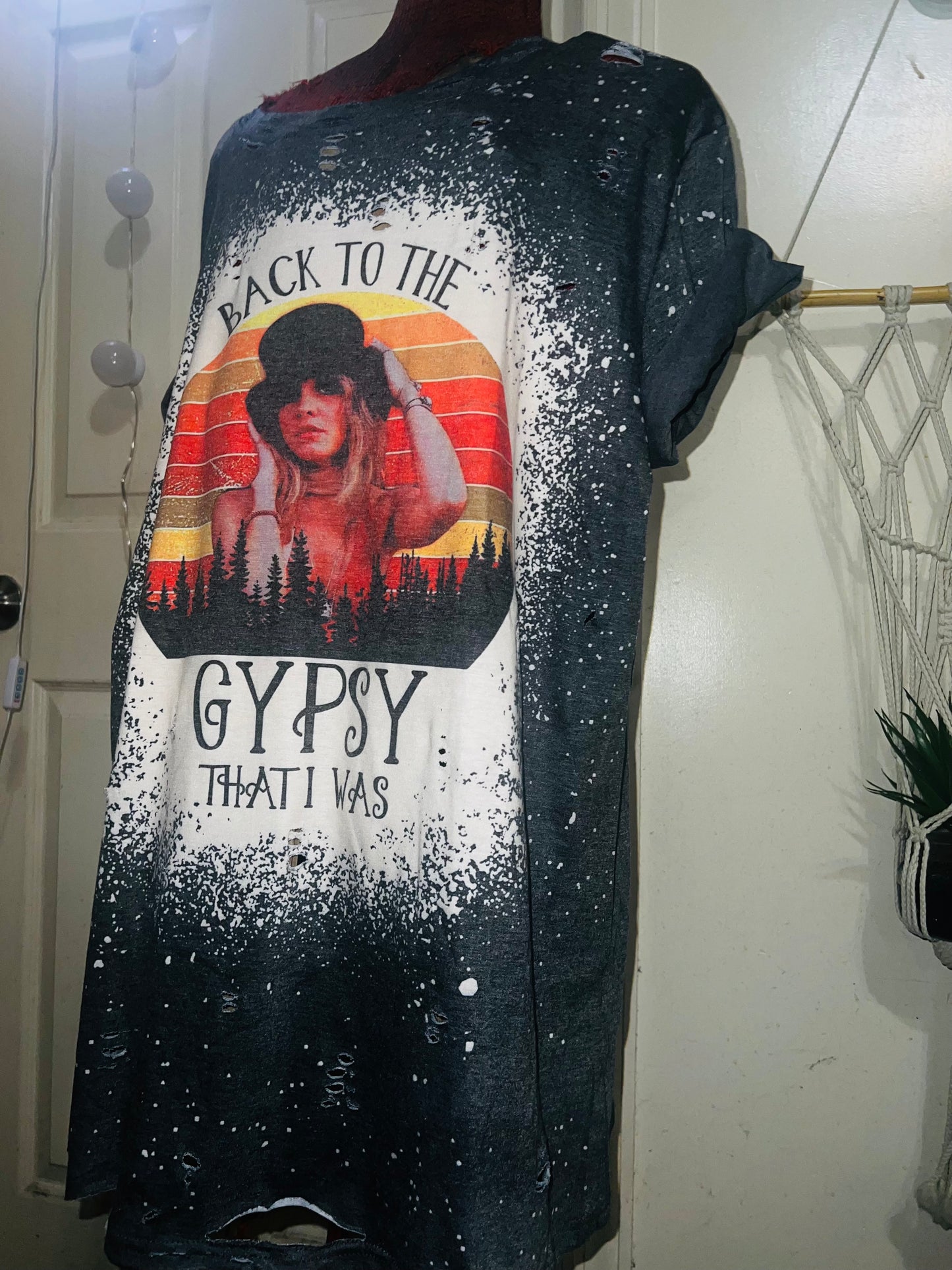 Stevie Nicks Distressed Tee