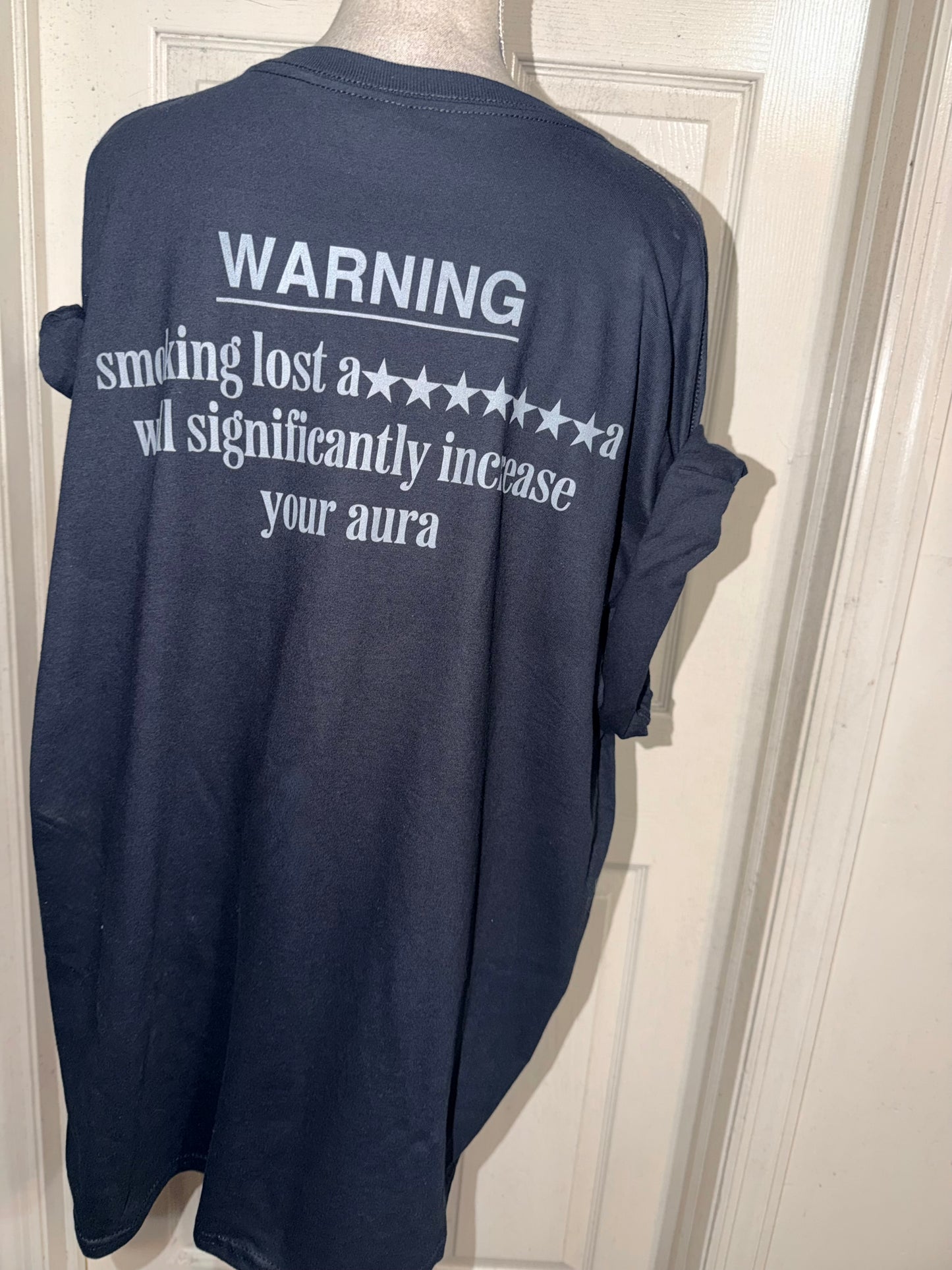 Machine Gun Kelly Double Sided Oversized Distressed Tee