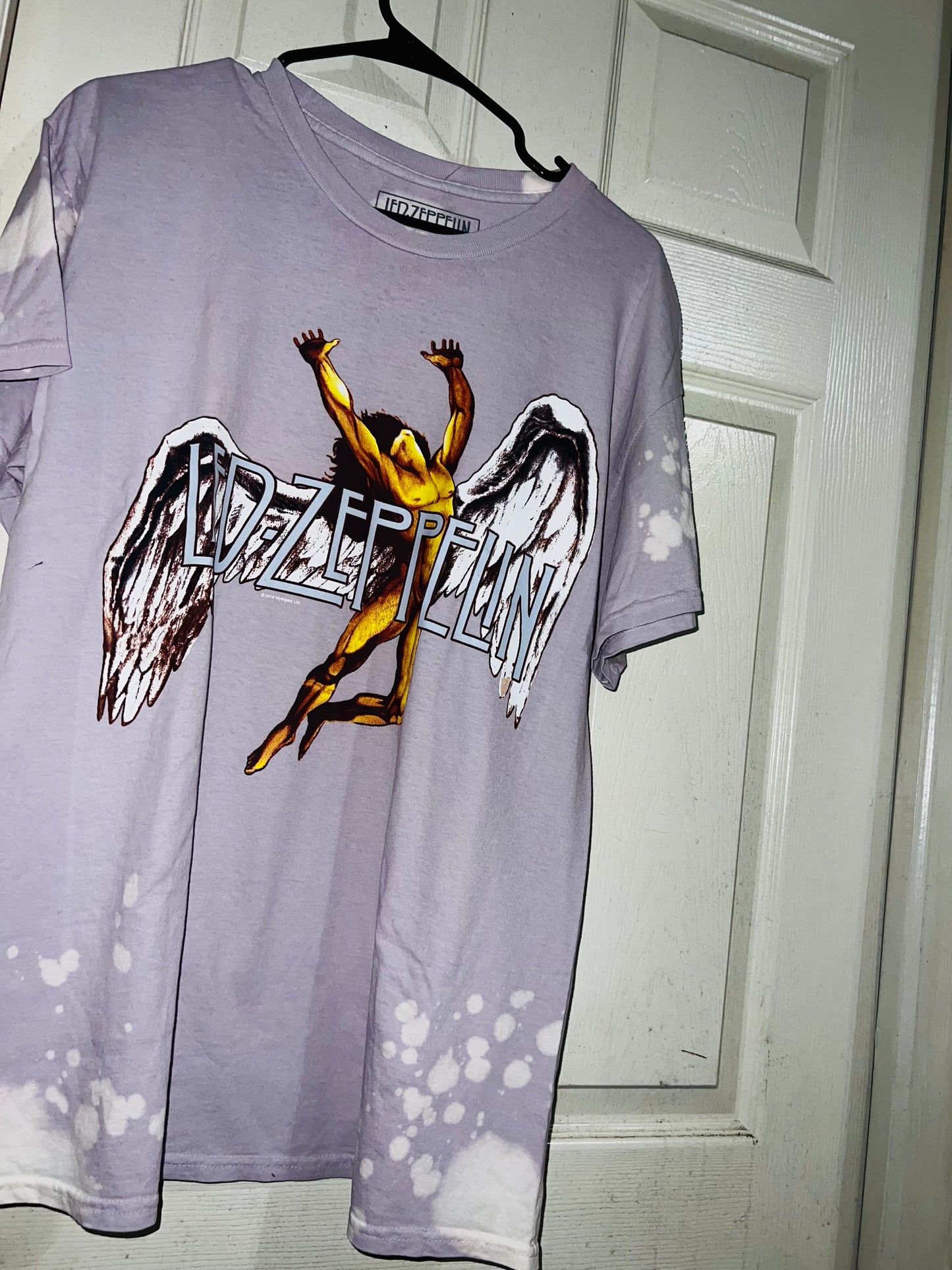 Led Zeppelin Oversized Distressed T-Shirt