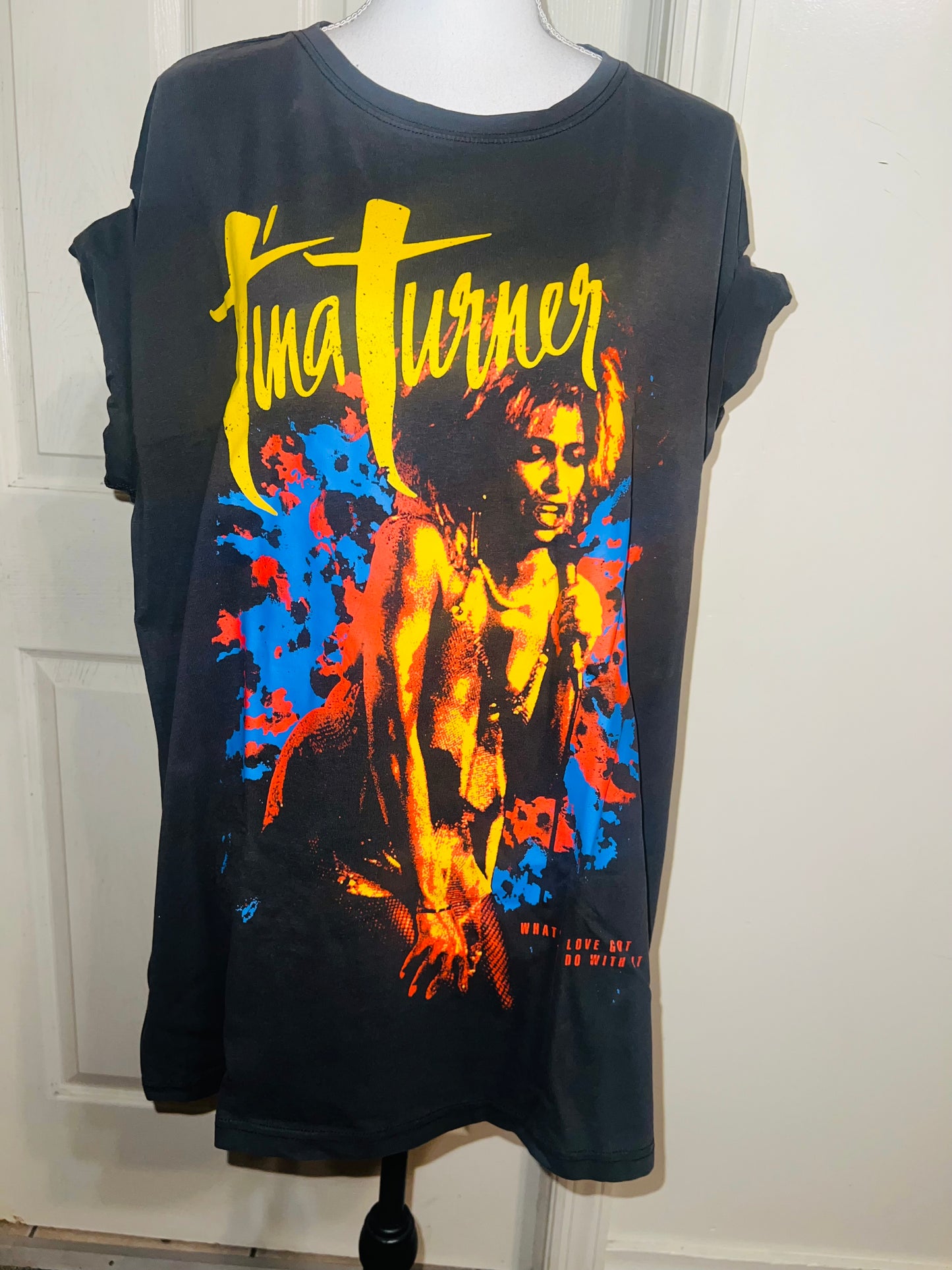 Tina Turner Oversized Distressed Tee