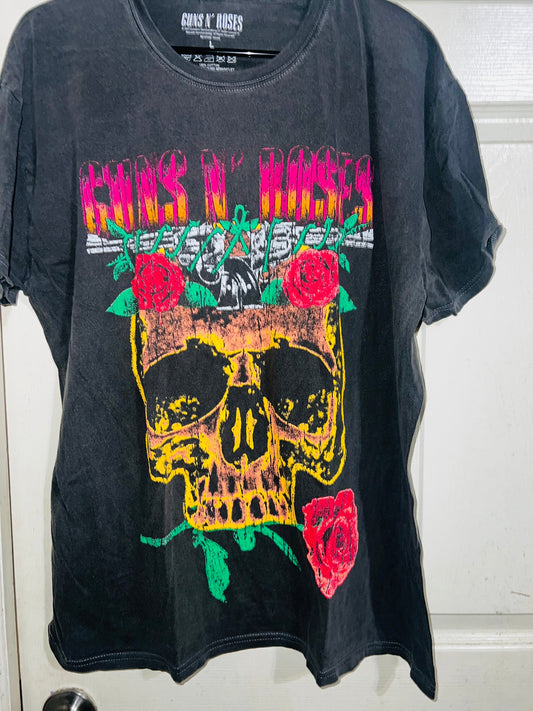 Guns n Roses Double Sided Oversized Tee/Dress