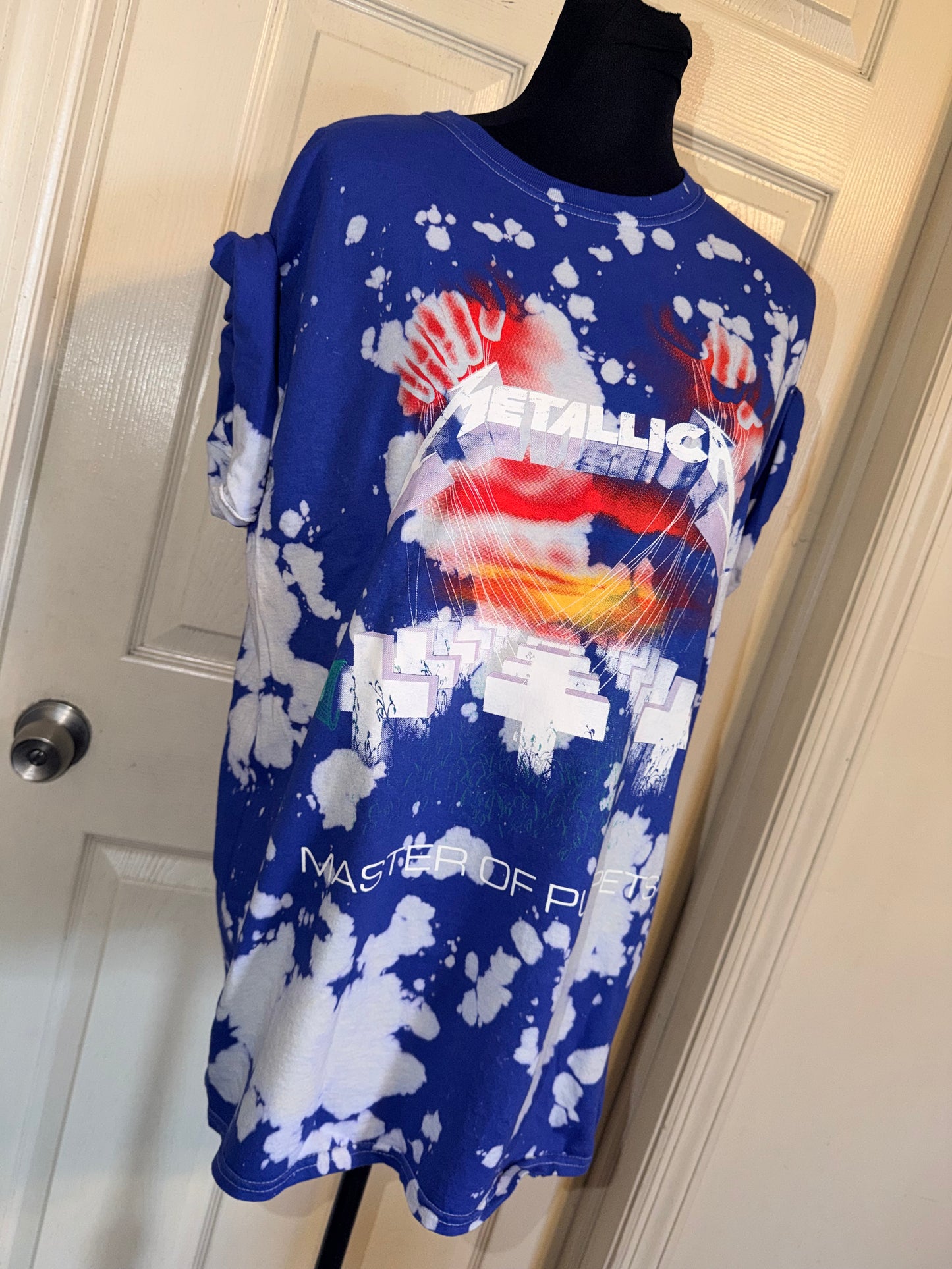 Metallica Oversized Distressed Tee