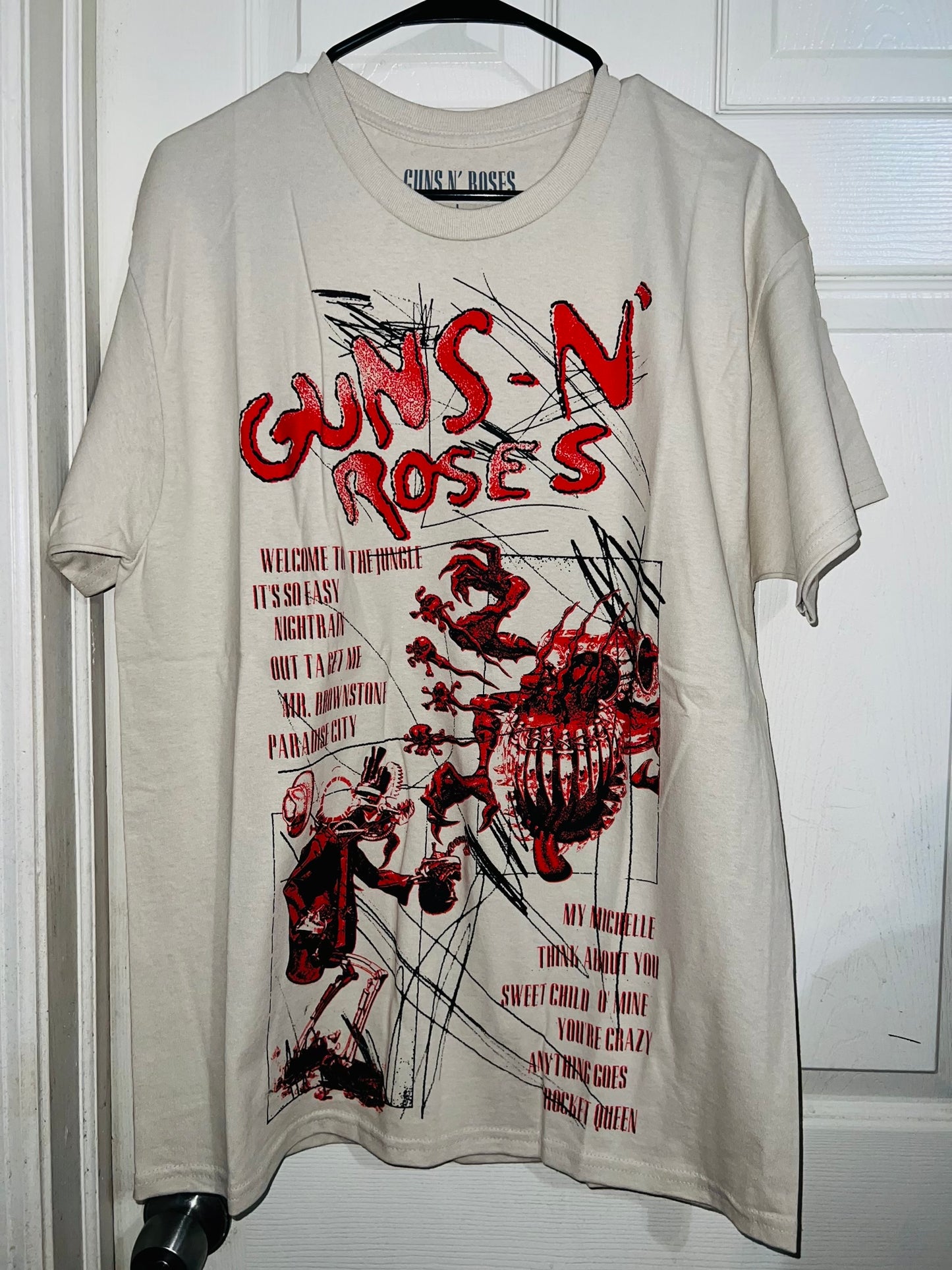 Guns n’ Roses Oversized Distressed Tee