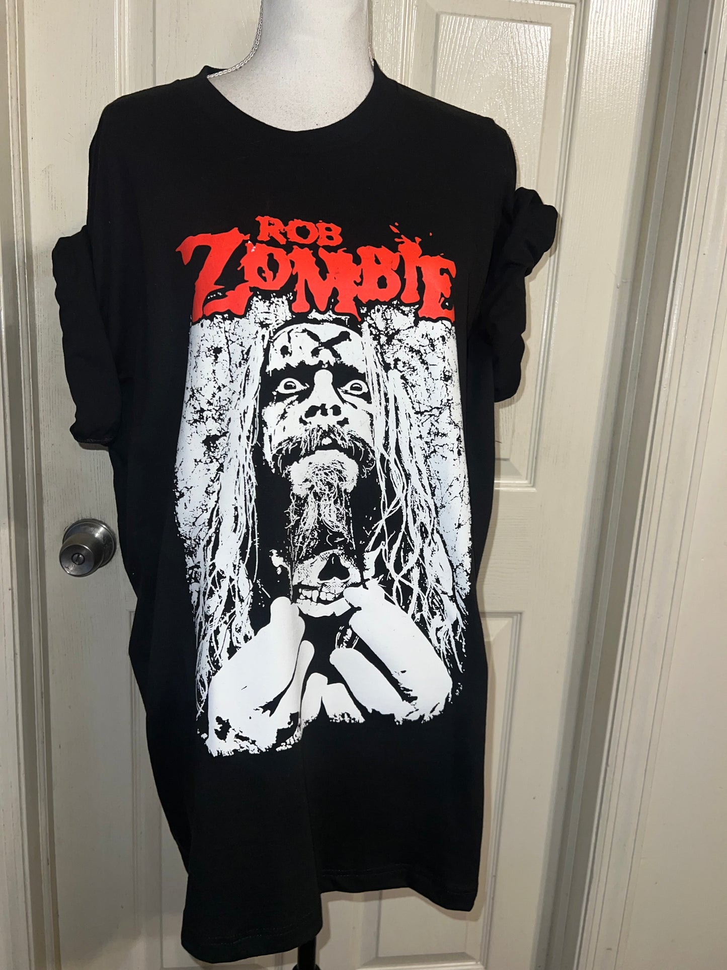 Rob Zombie Oversized Distressed Tee