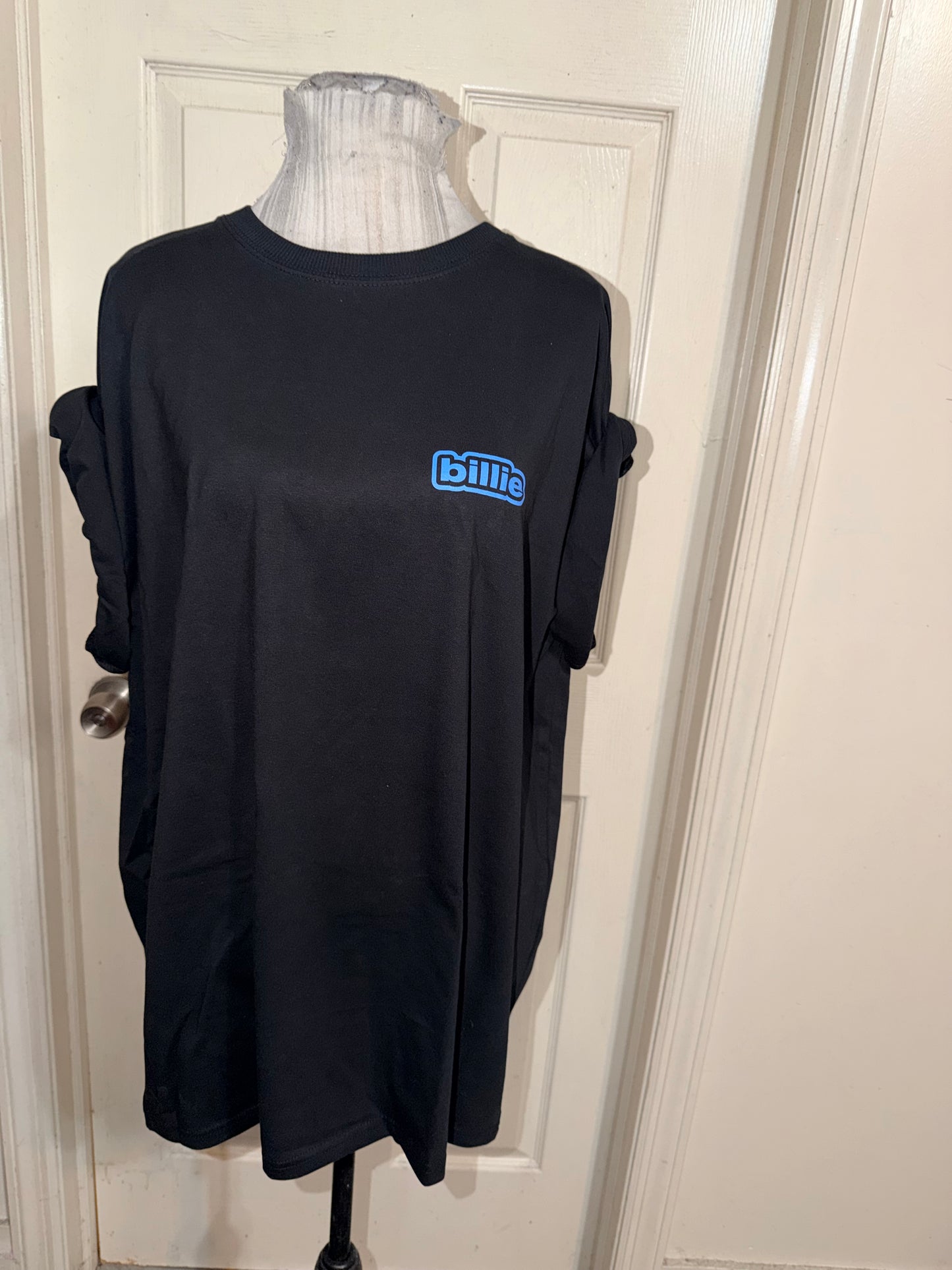 Billie Eilish Double Sided Oversized Distressed Tee