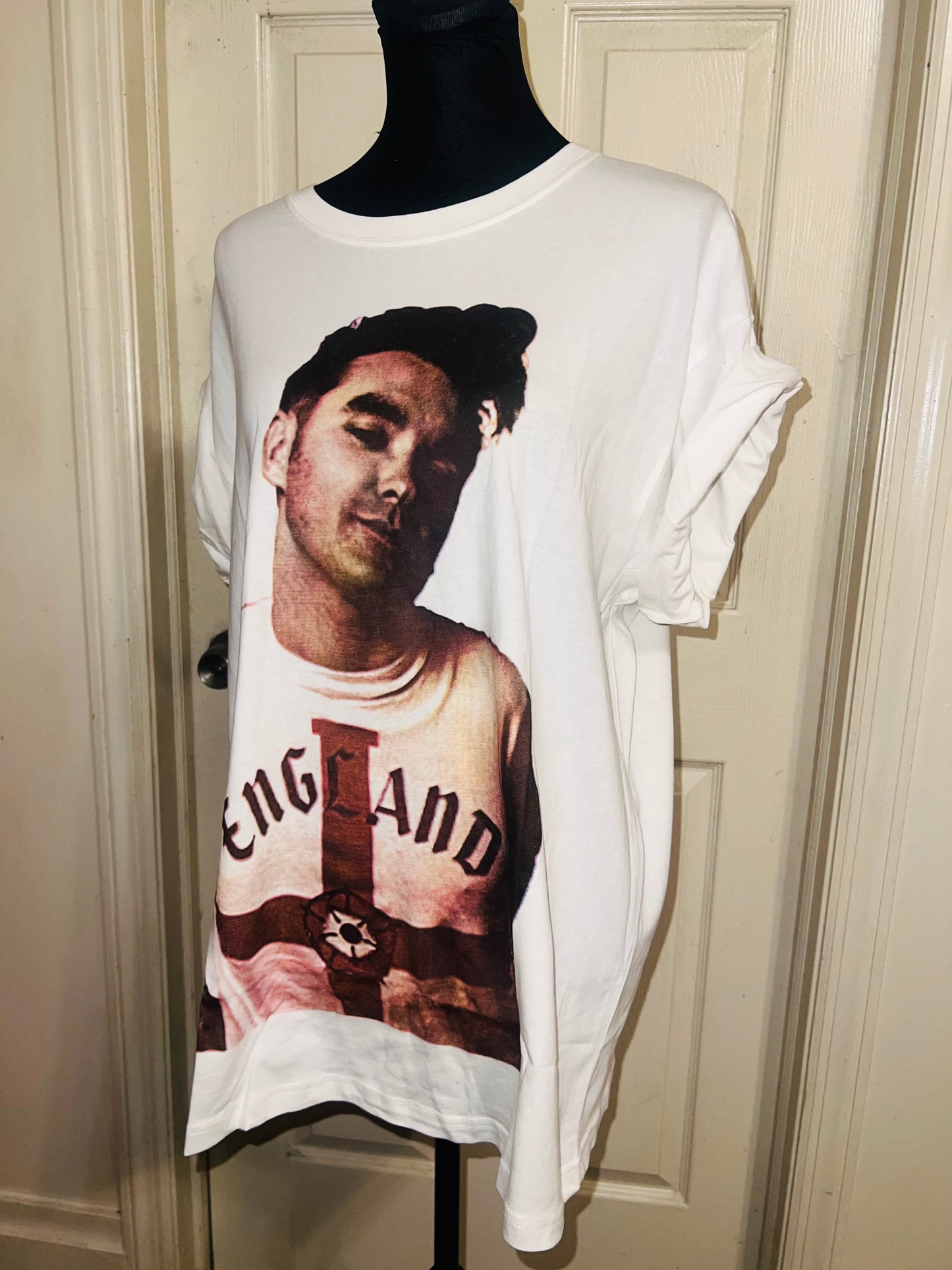 Morrissey Oversized Distressed Tee