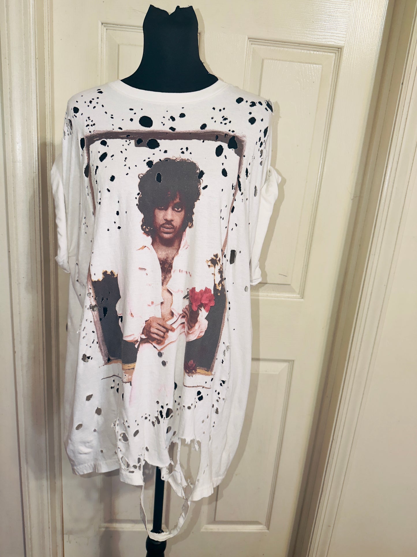 Prince Oversized Distressed Tee