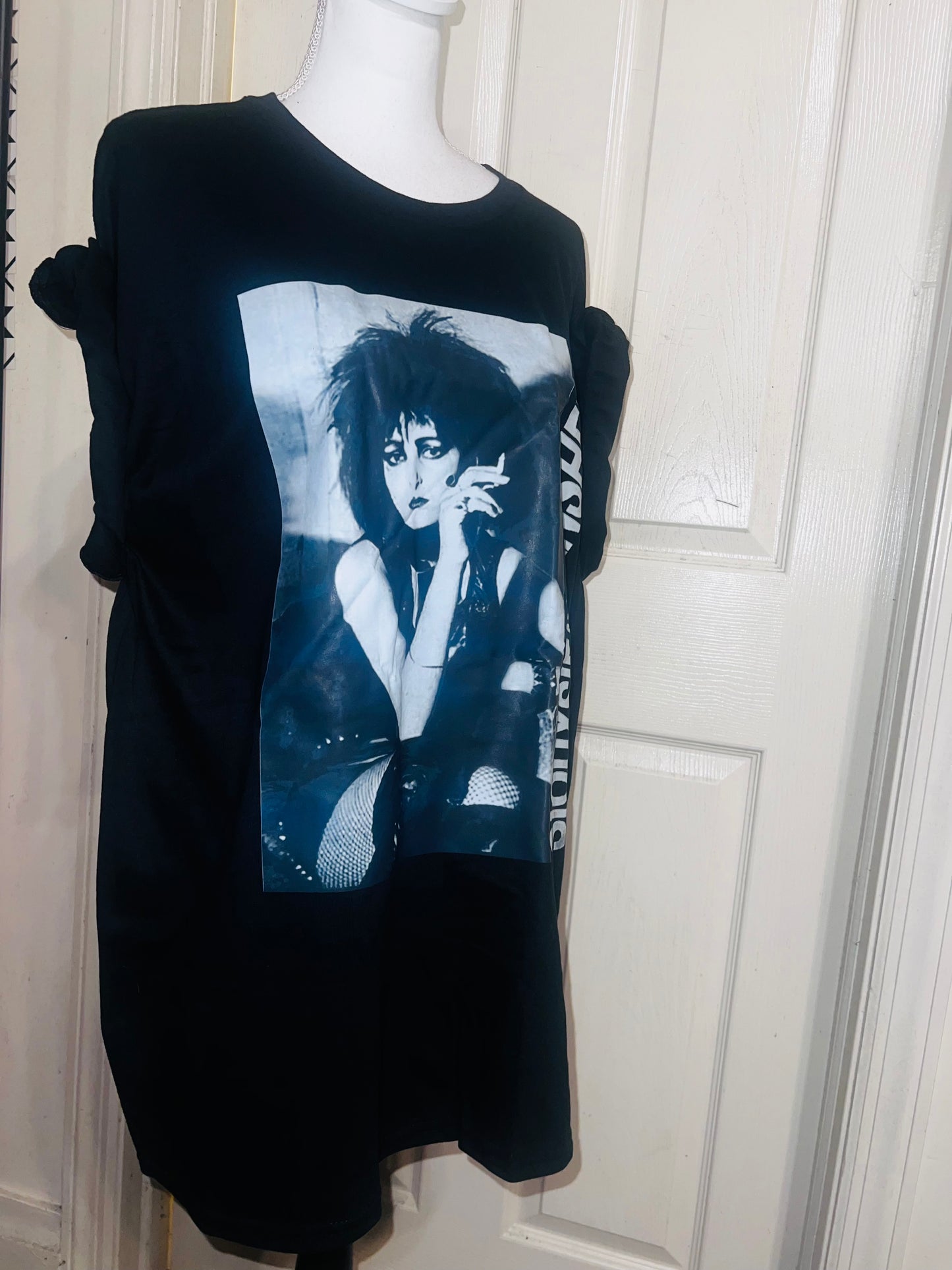 Siouxsie and the Banshees Oversized Distressed Tee