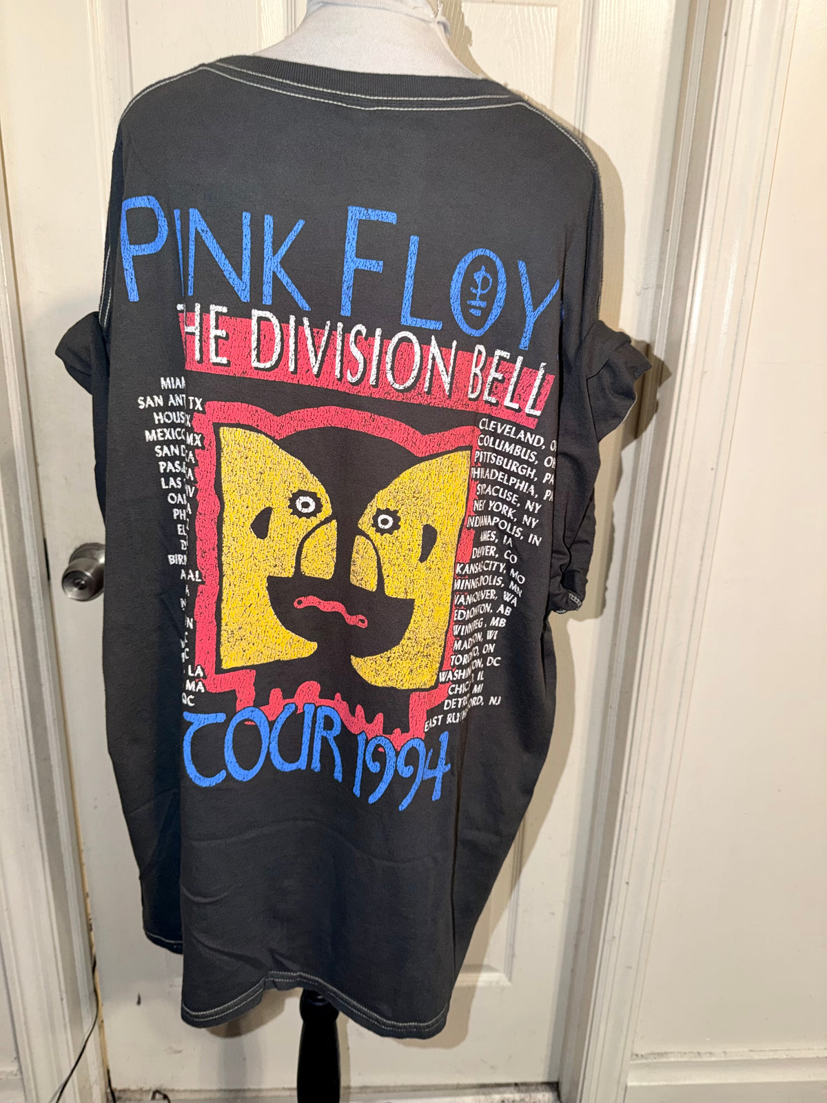 Pink Floyd Double Sided Oversized Tee