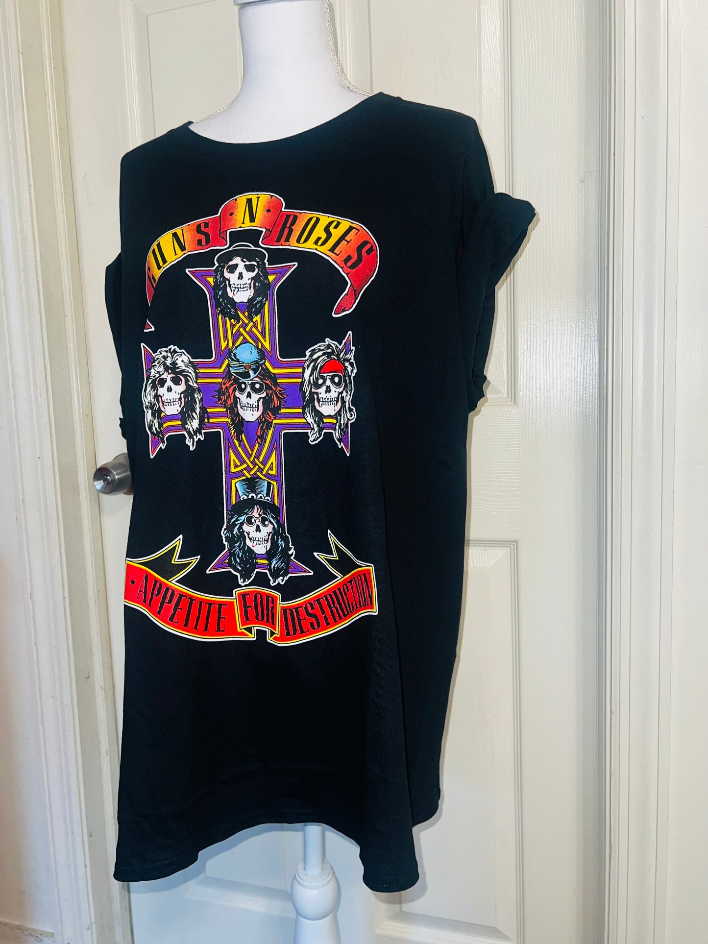 Guns N’ Roses Oversized Distressed Tee