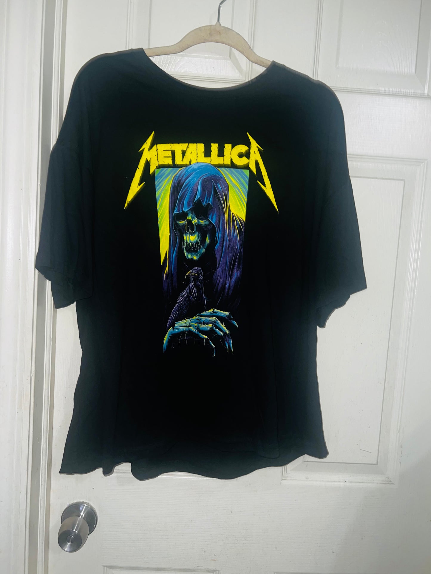 Metallica Oversized Distressed Tee