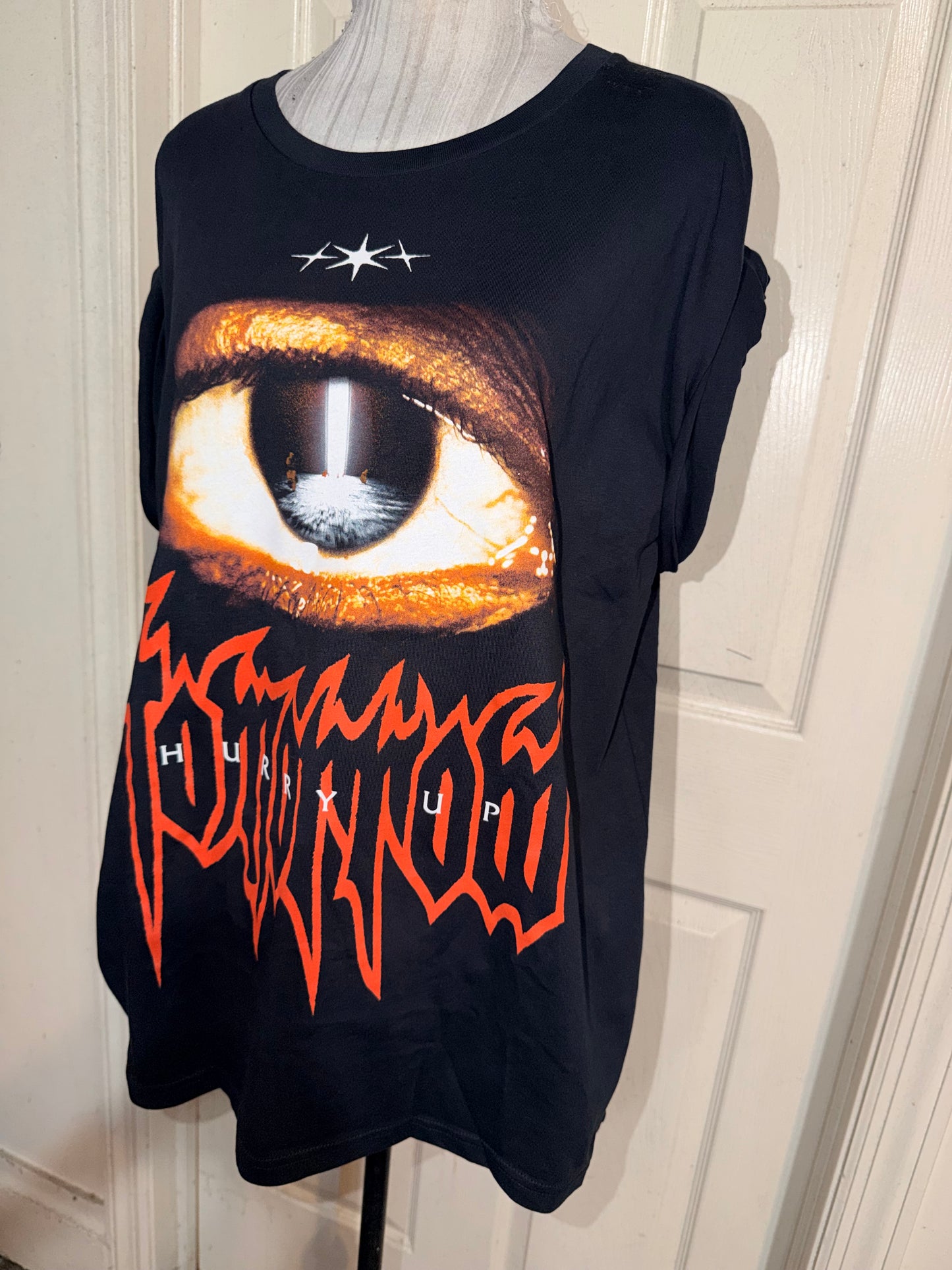 The Weeknd Oversized Distressed Tee