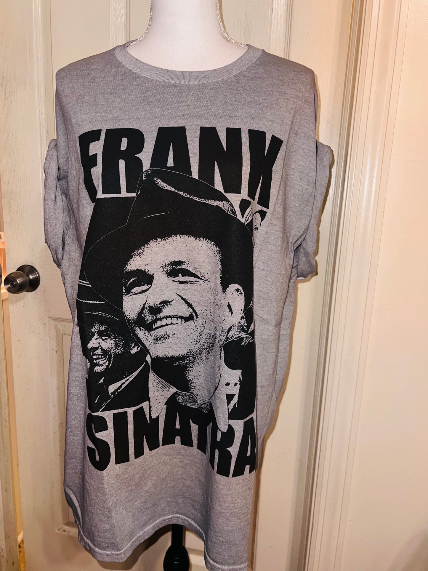 Frank Sinatra Oversized Distressed Tee