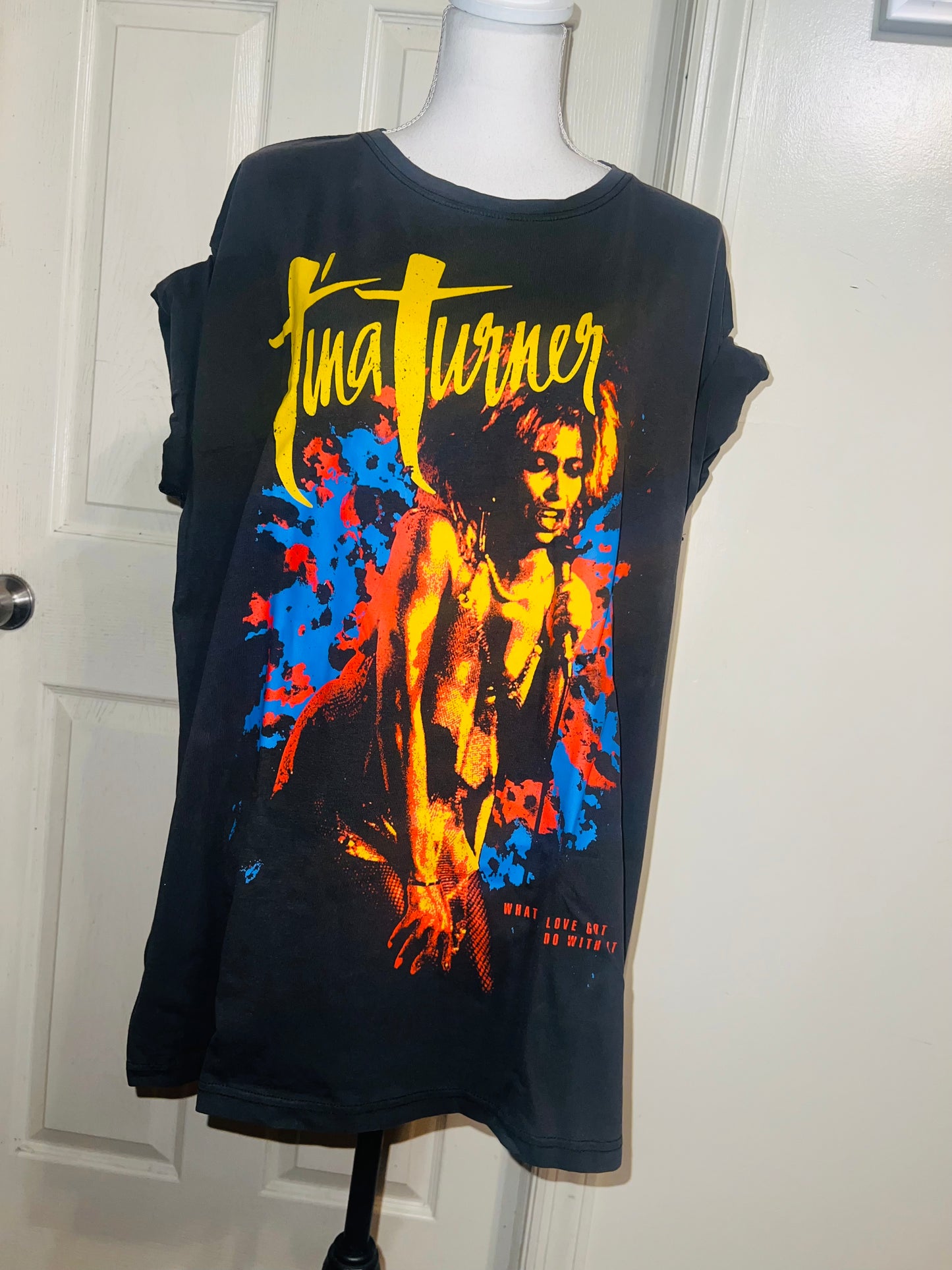 Tina Turner Oversized Distressed Tee
